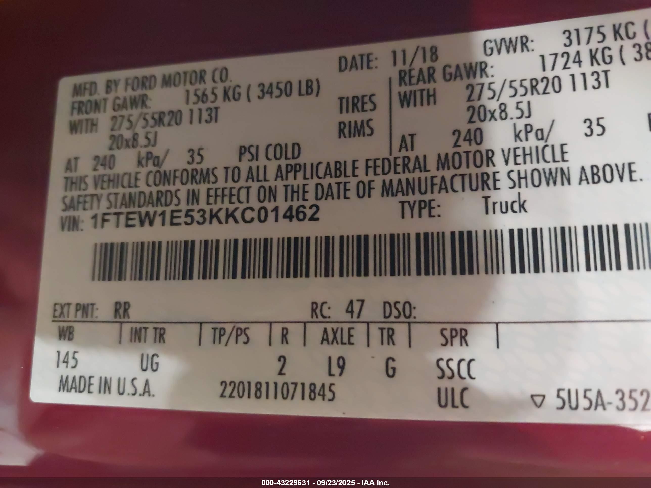 FORD F-150 image 9