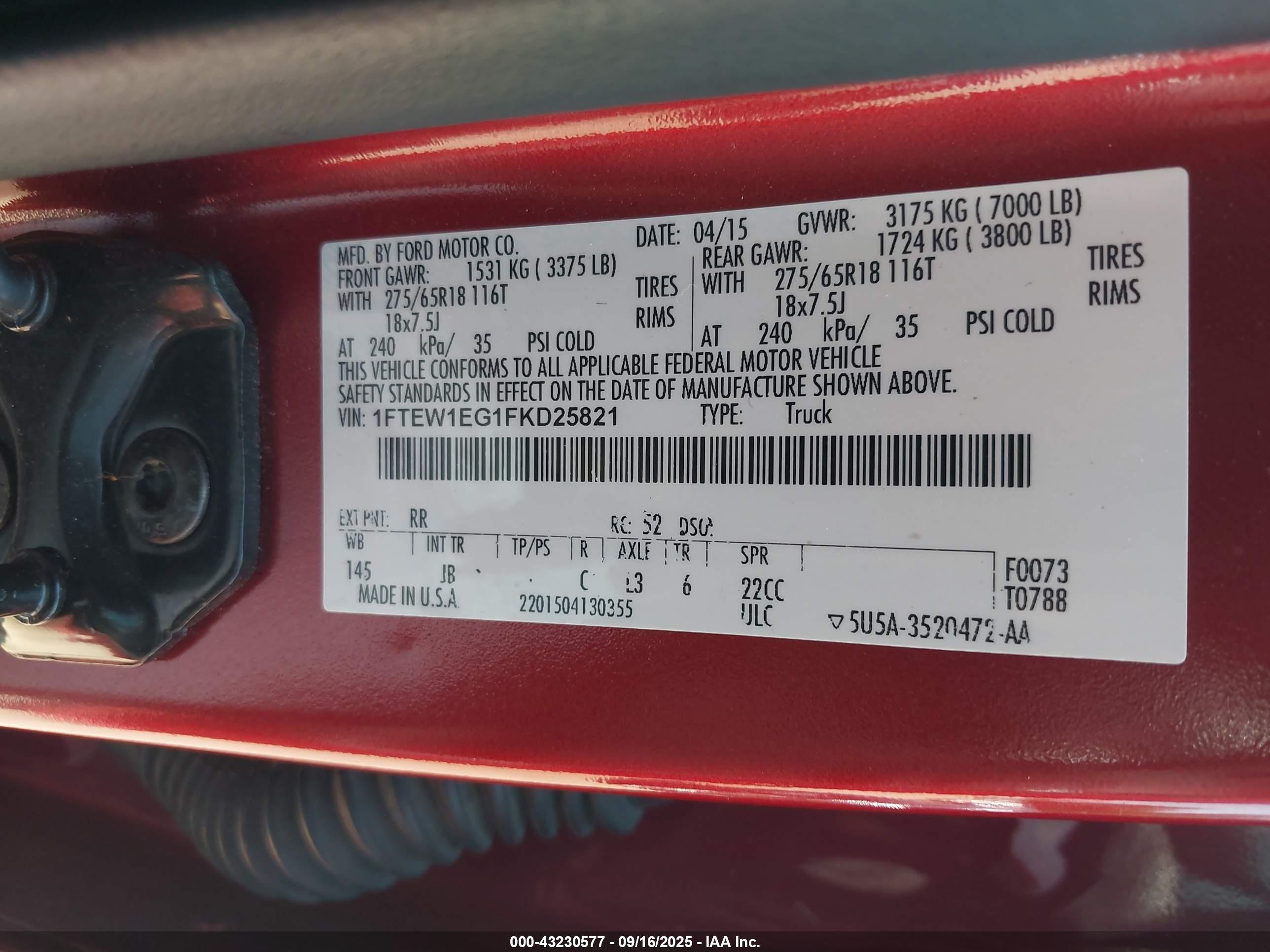 FORD F-150 image 9