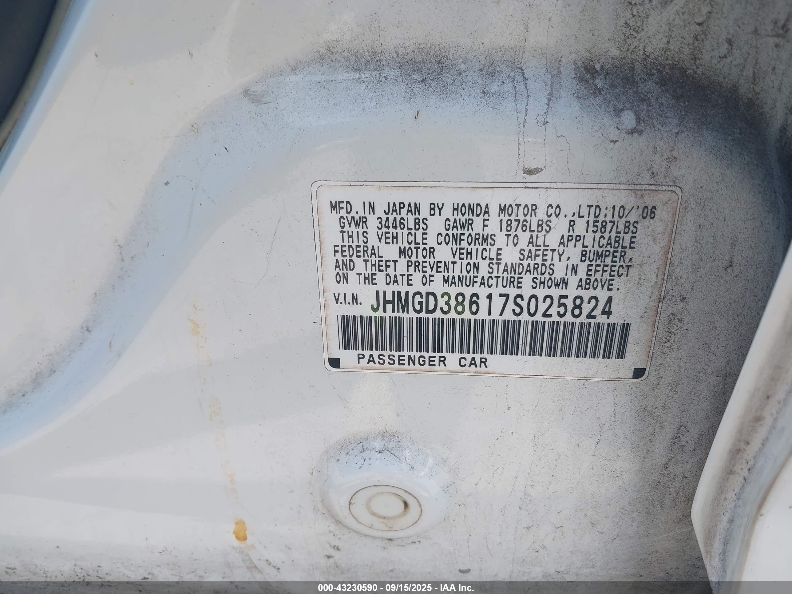 HONDA FIT image 9