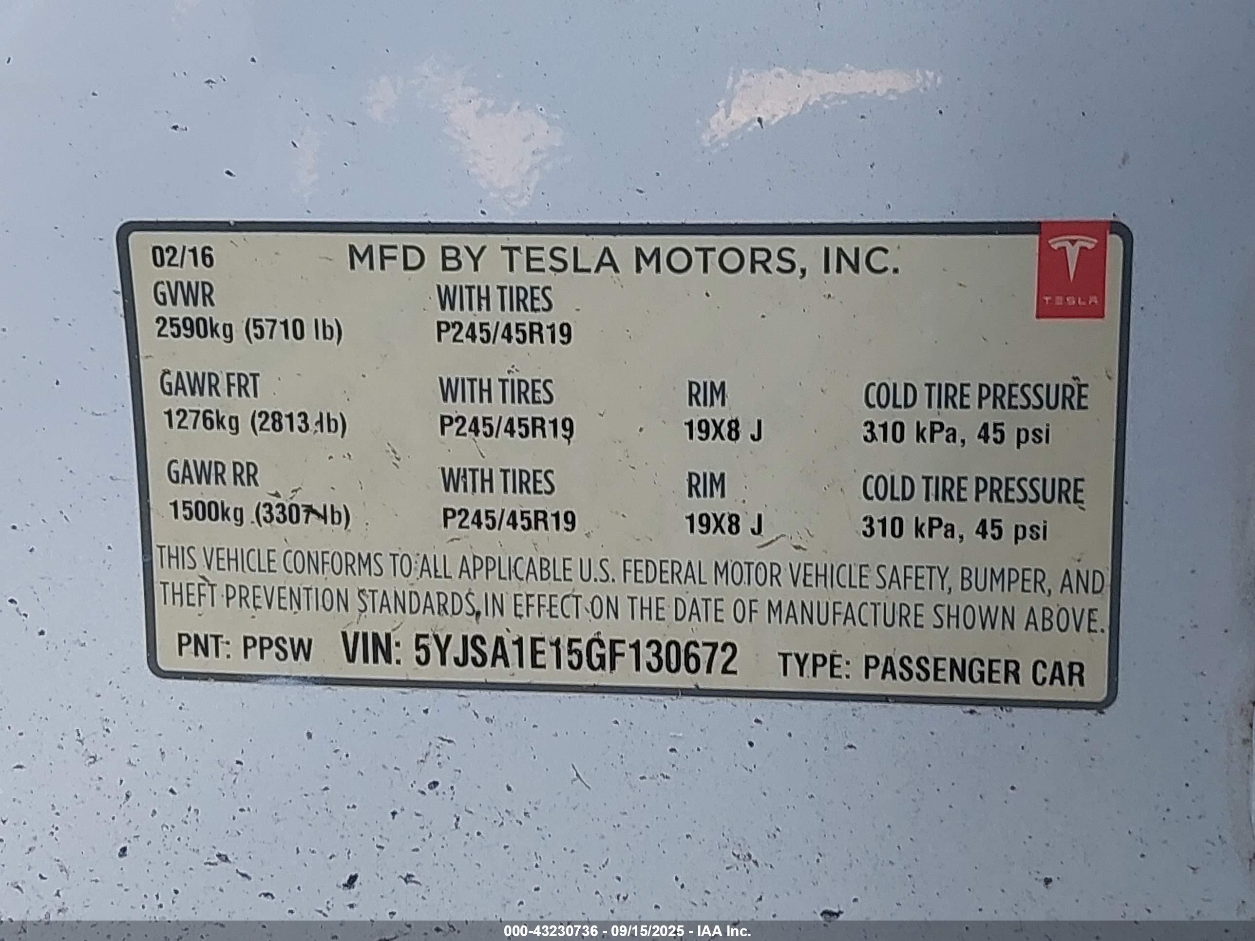 TESLA MODEL image 9