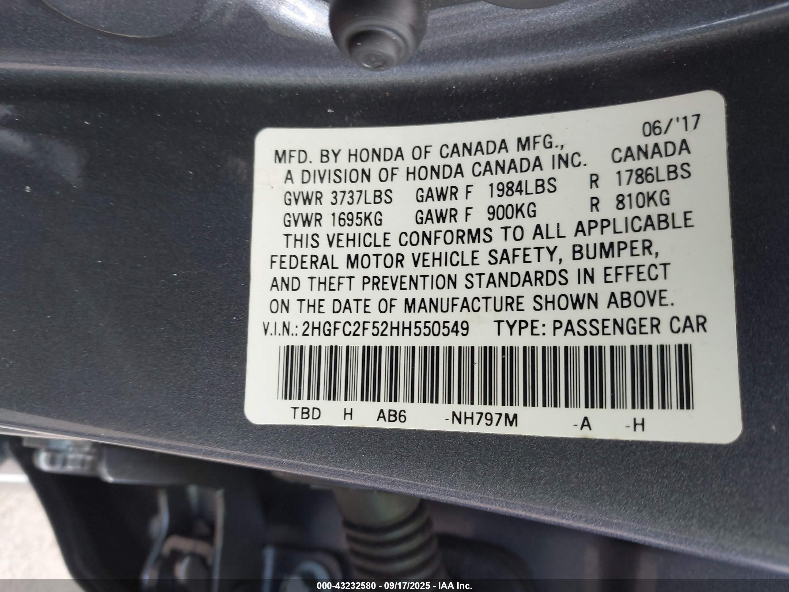 HONDA CIVIC image 9