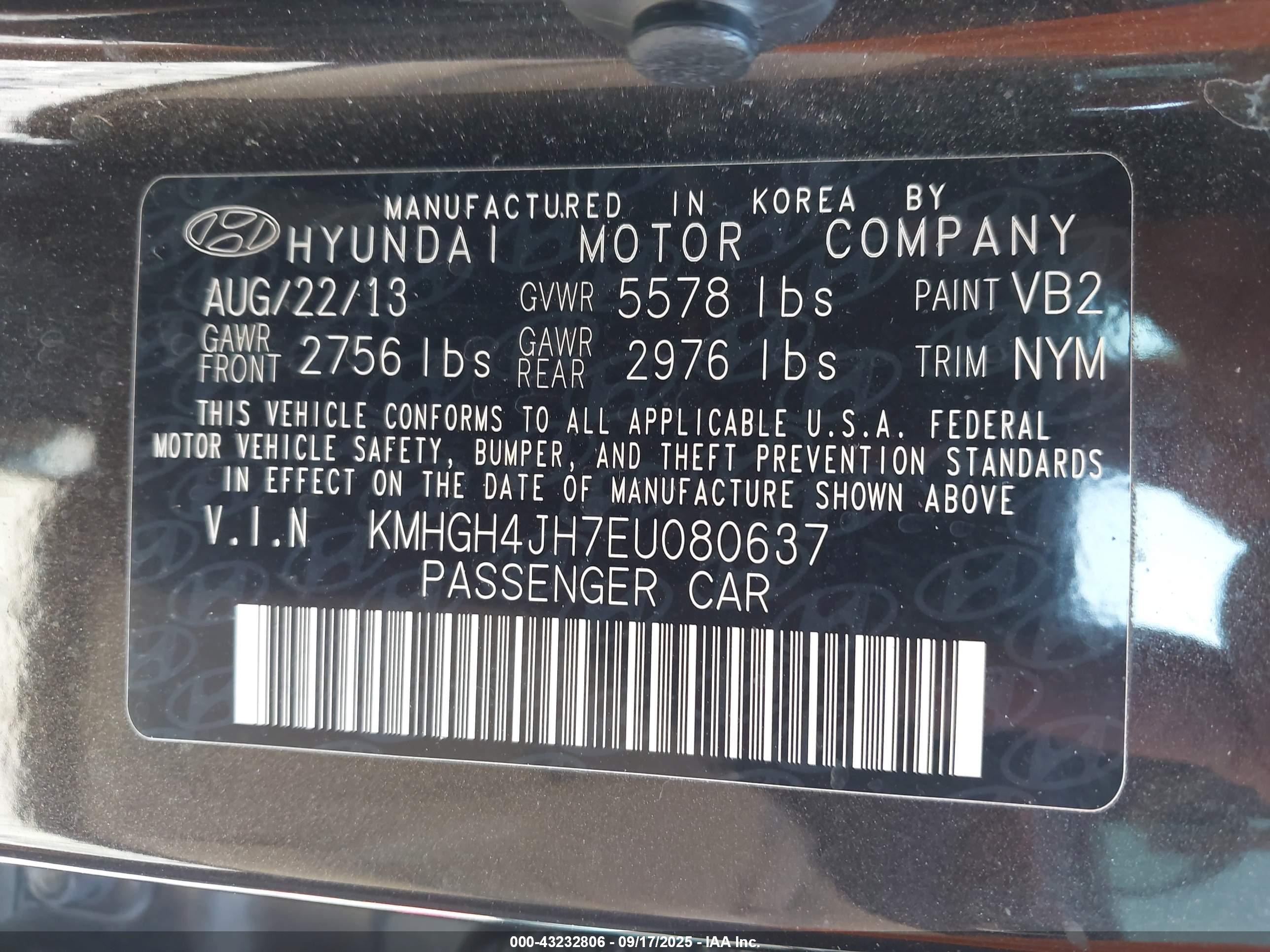 HYUNDAI EQUUS image 9