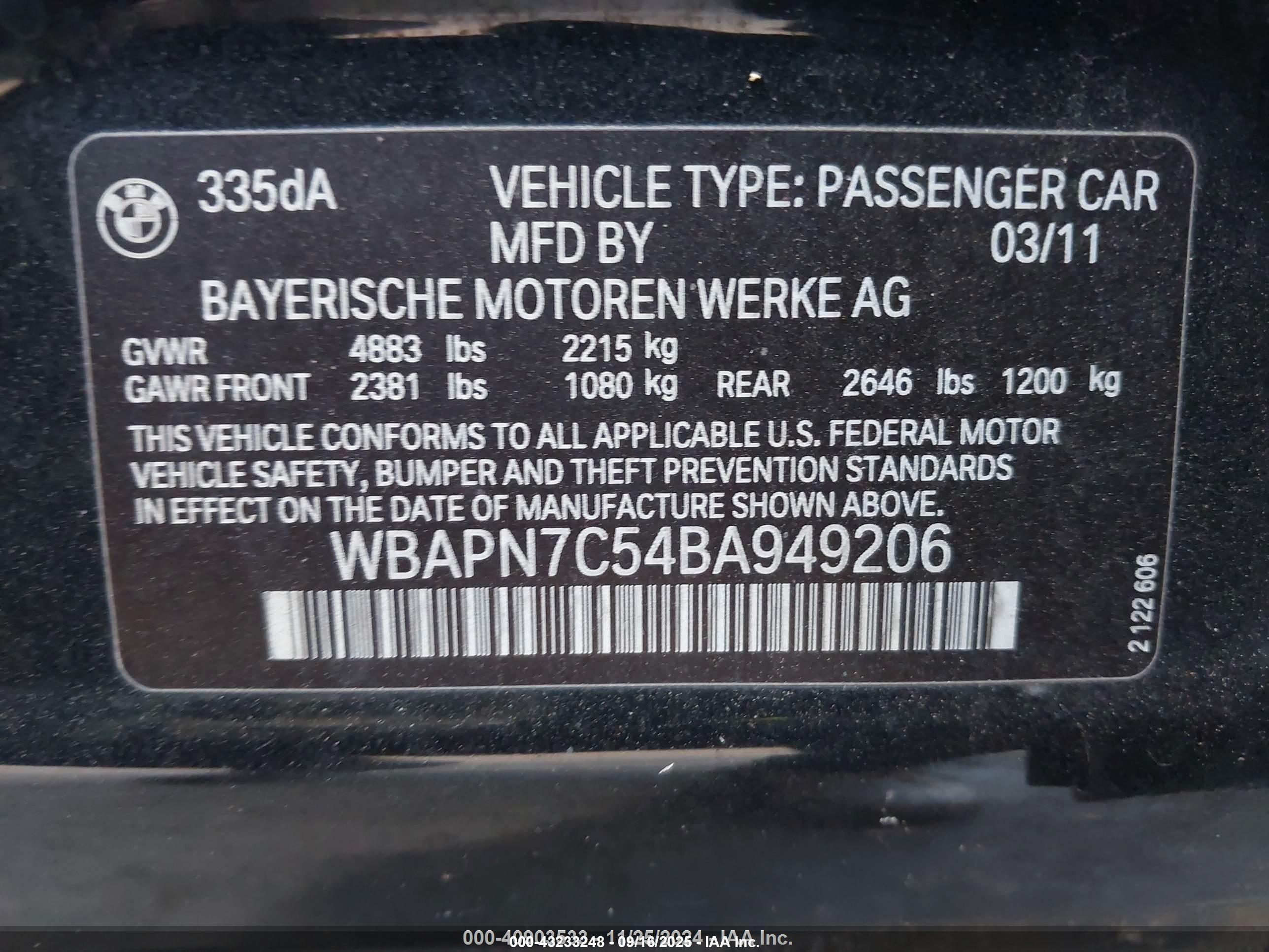 BMW 335D image 9