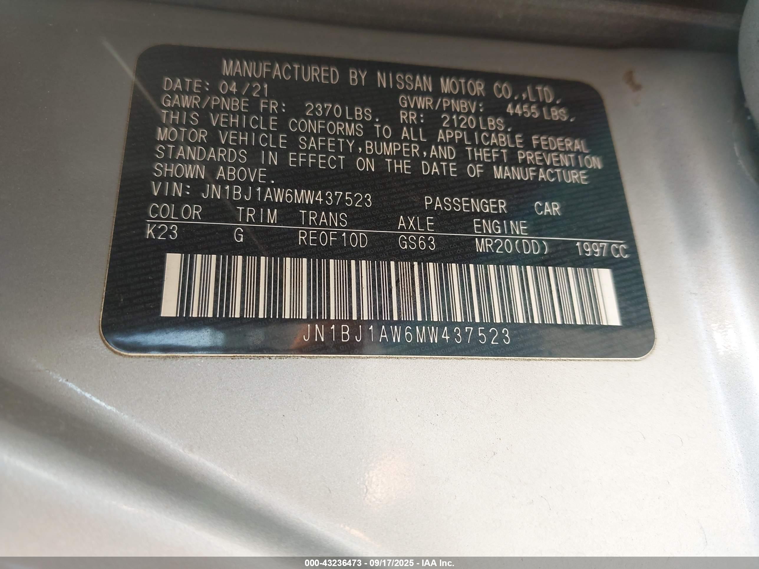 NISSAN ROGUE image 9