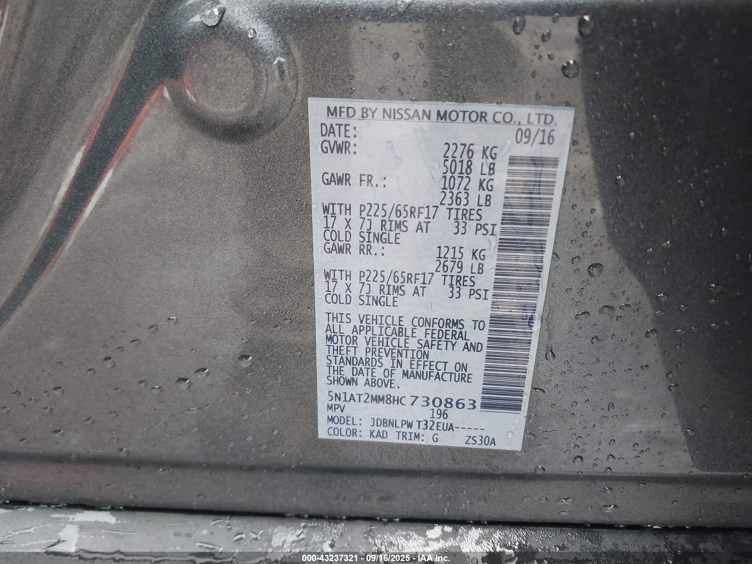 NISSAN ROGUE image 9