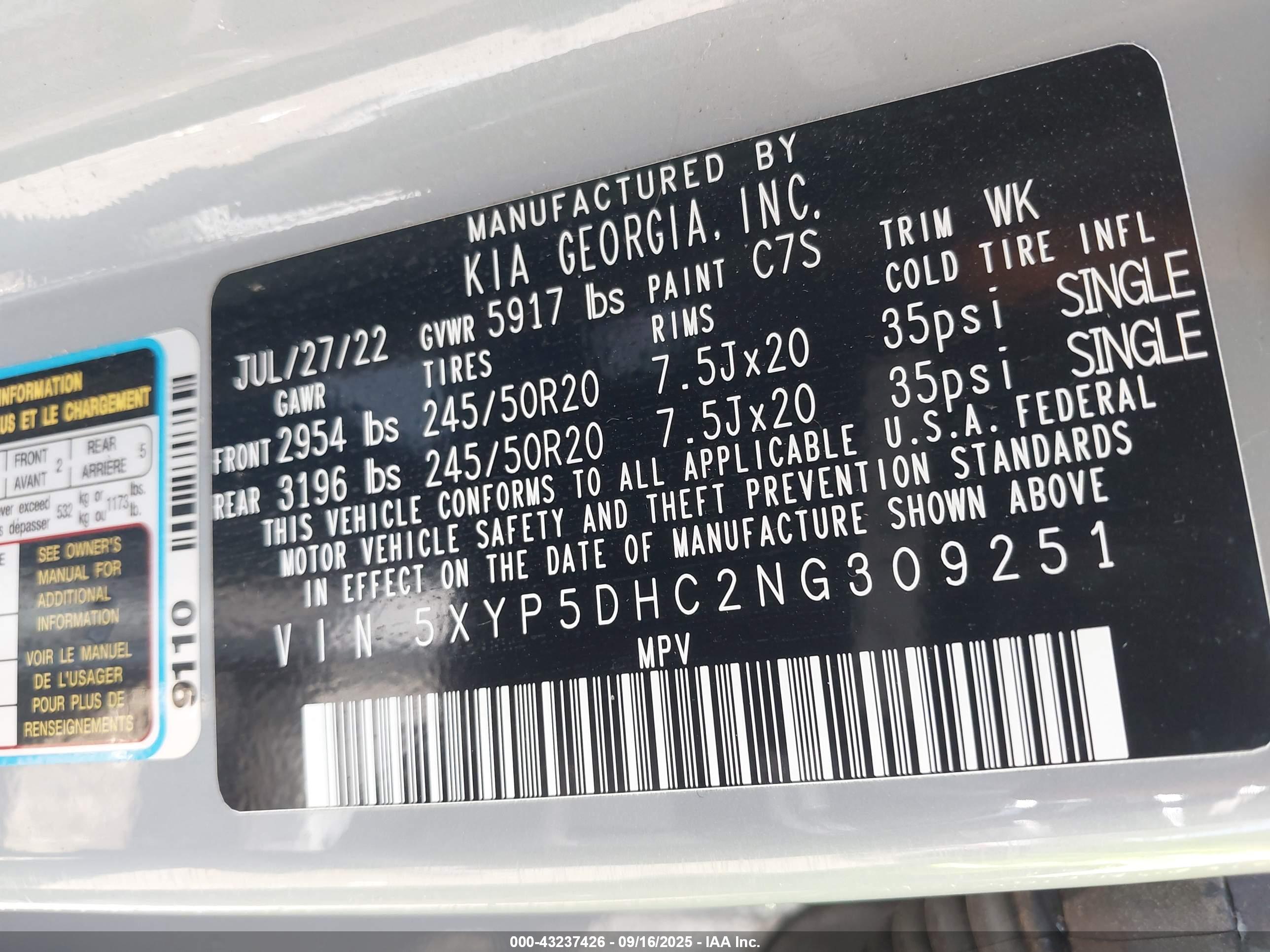 KIA TELLURIDE image 9