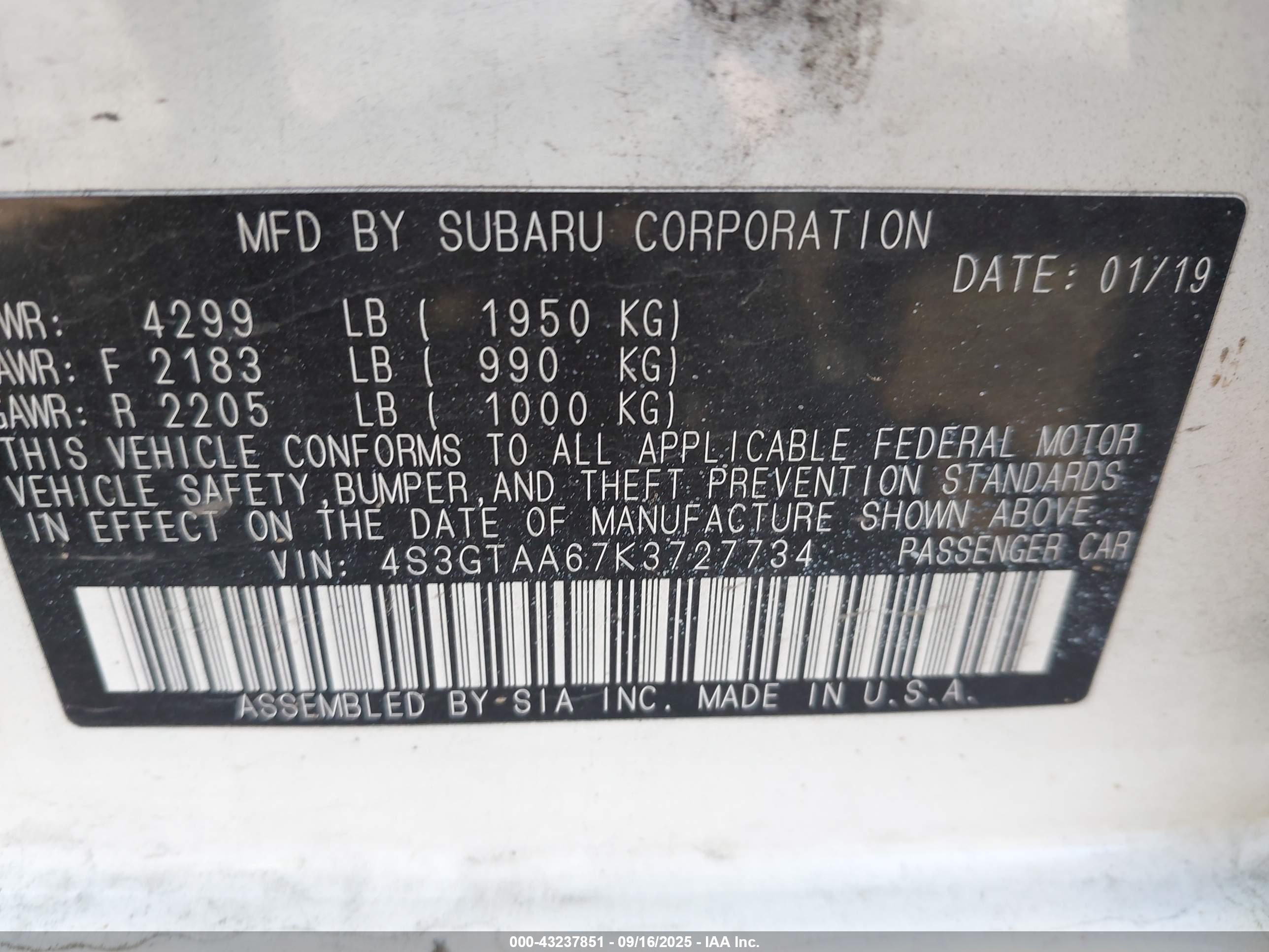 SUBARU IMPREZA image 9