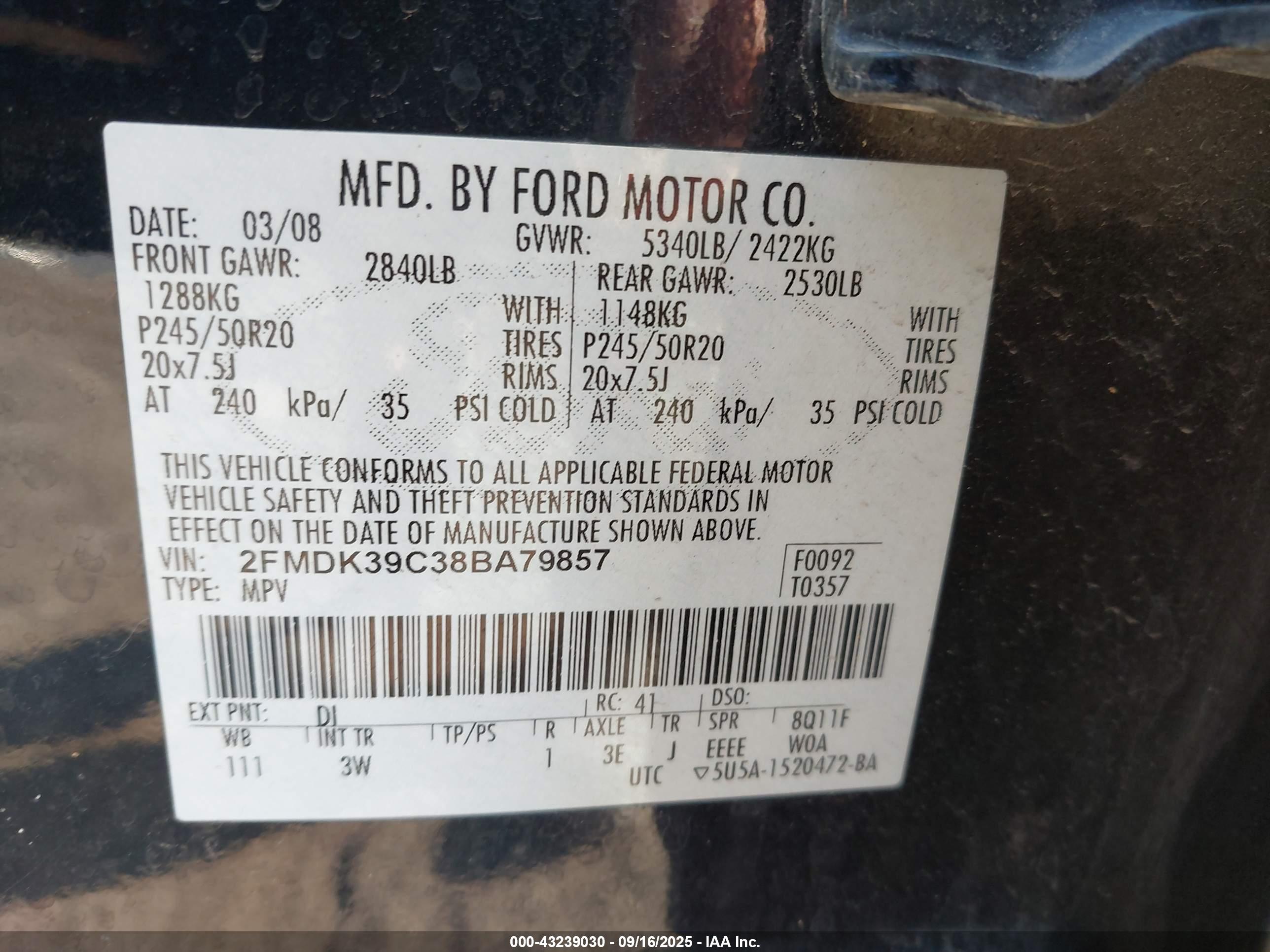 FORD EDGE image 9