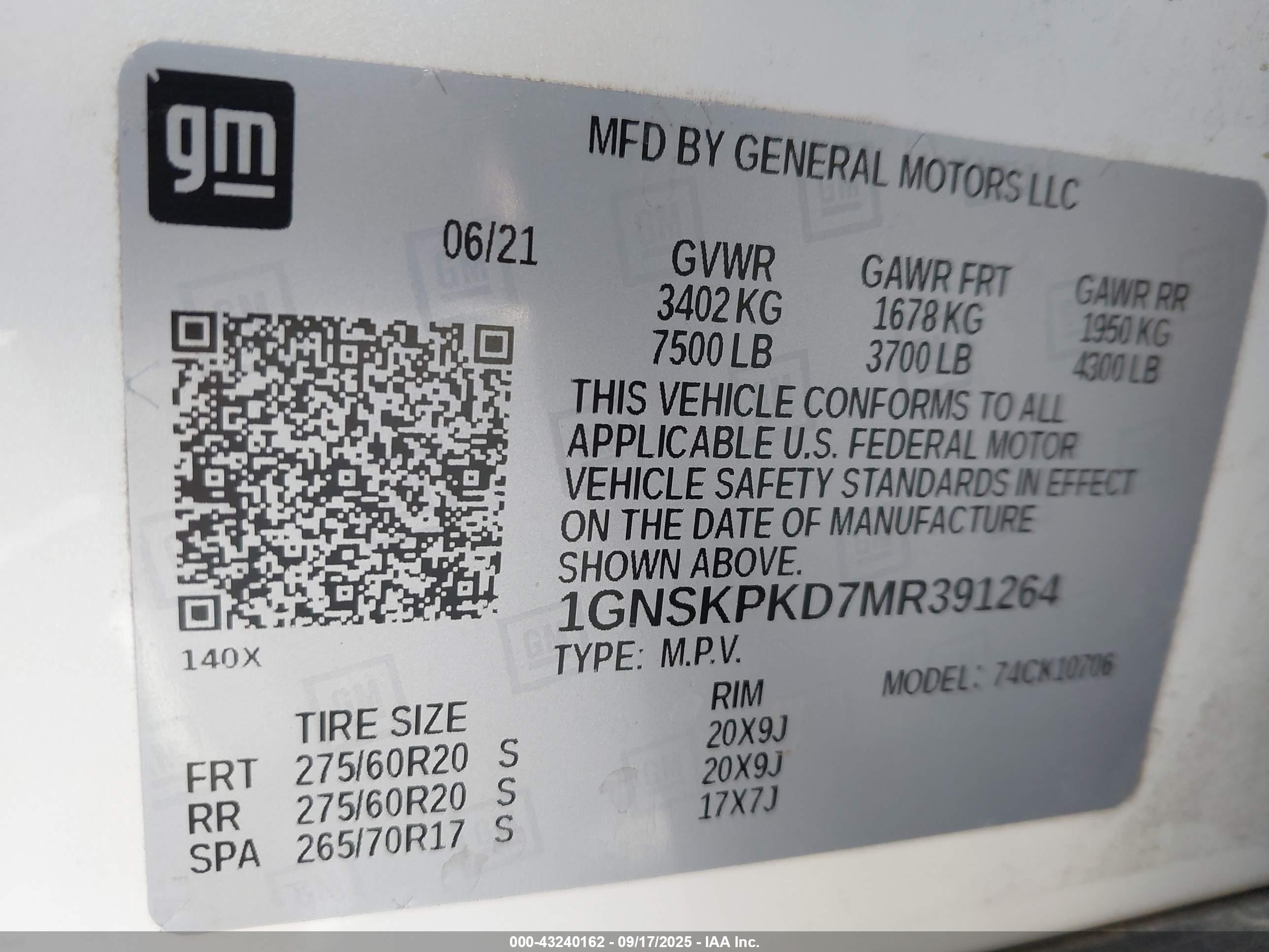 CHEVROLET TAHOE image 9