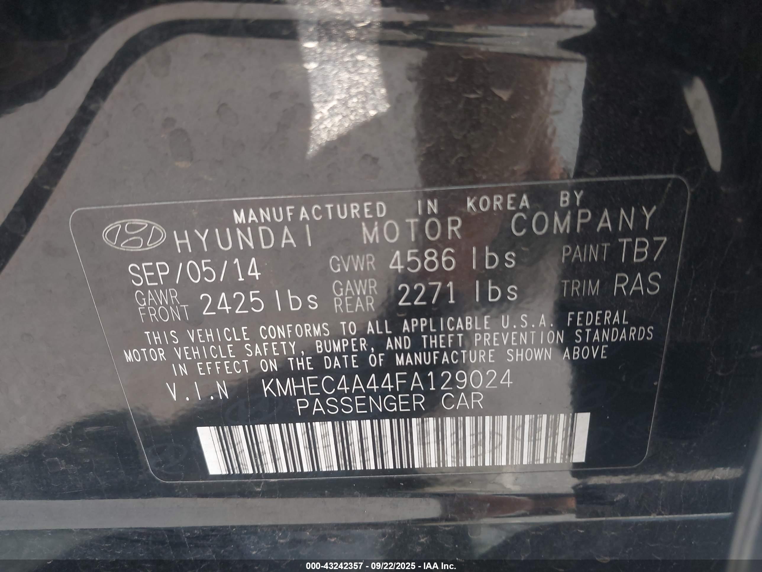 HYUNDAI SONATA image 9