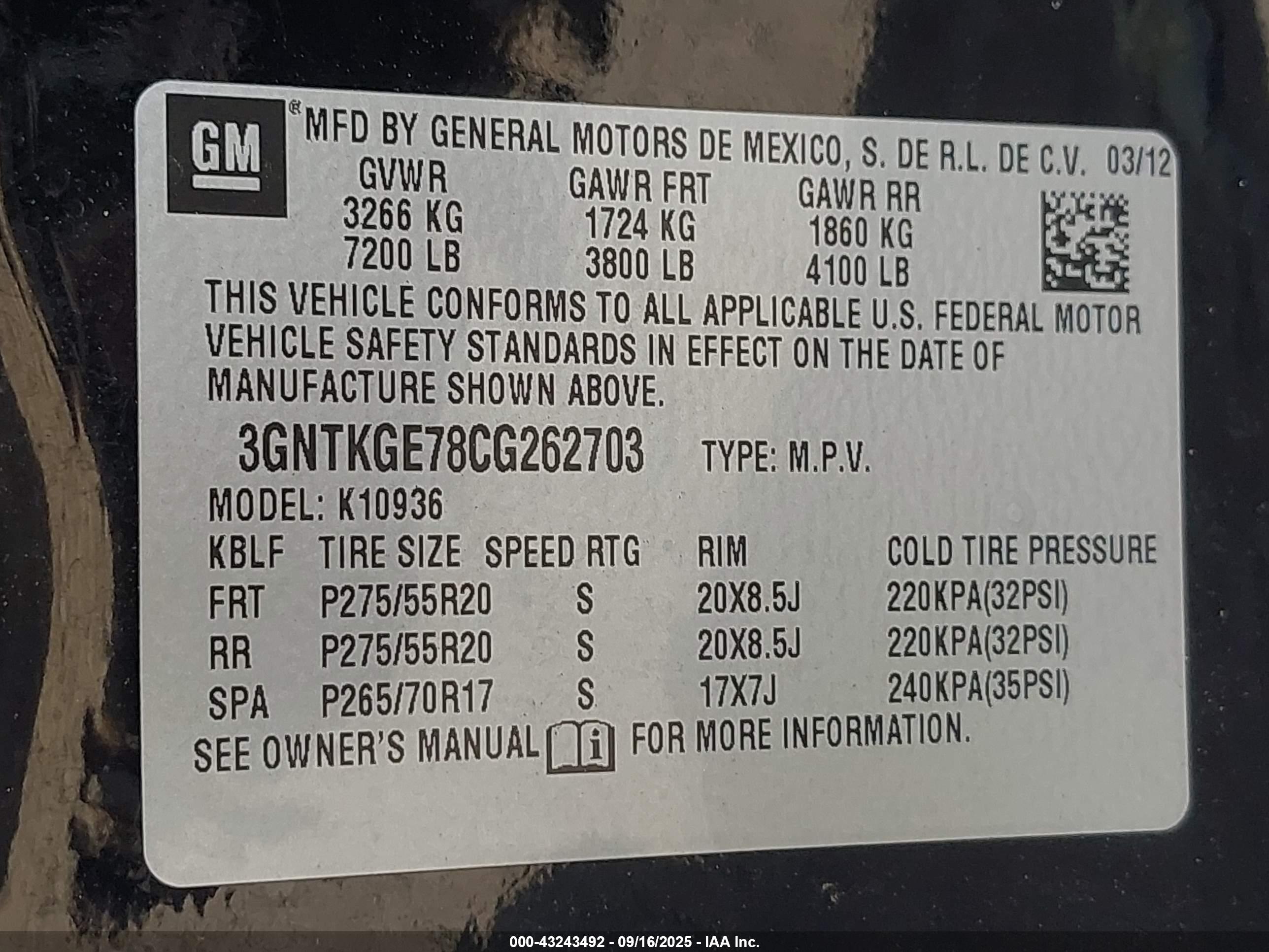 CHEVROLET AVALANCHE image 9