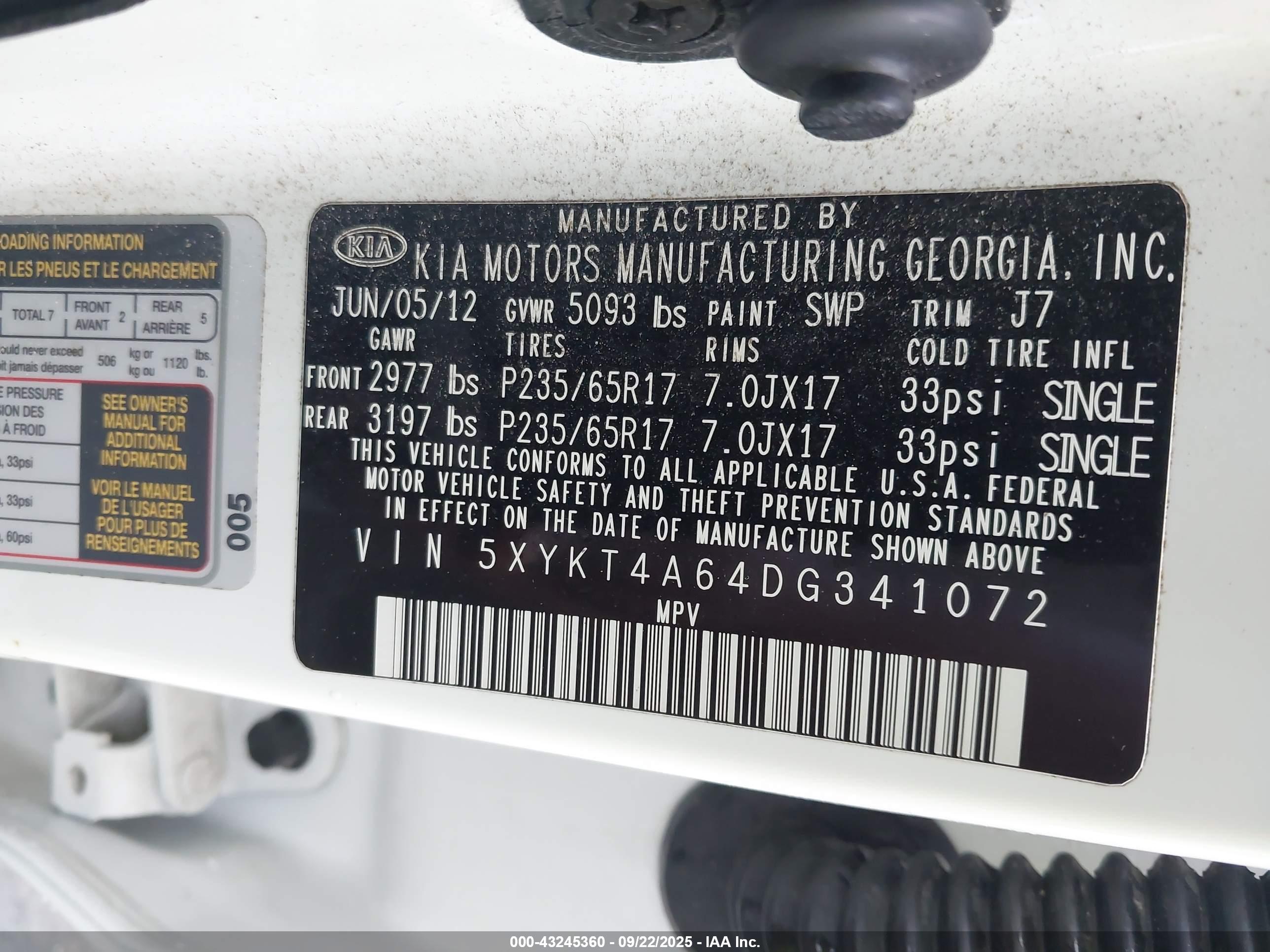 KIA SORENTO image 9