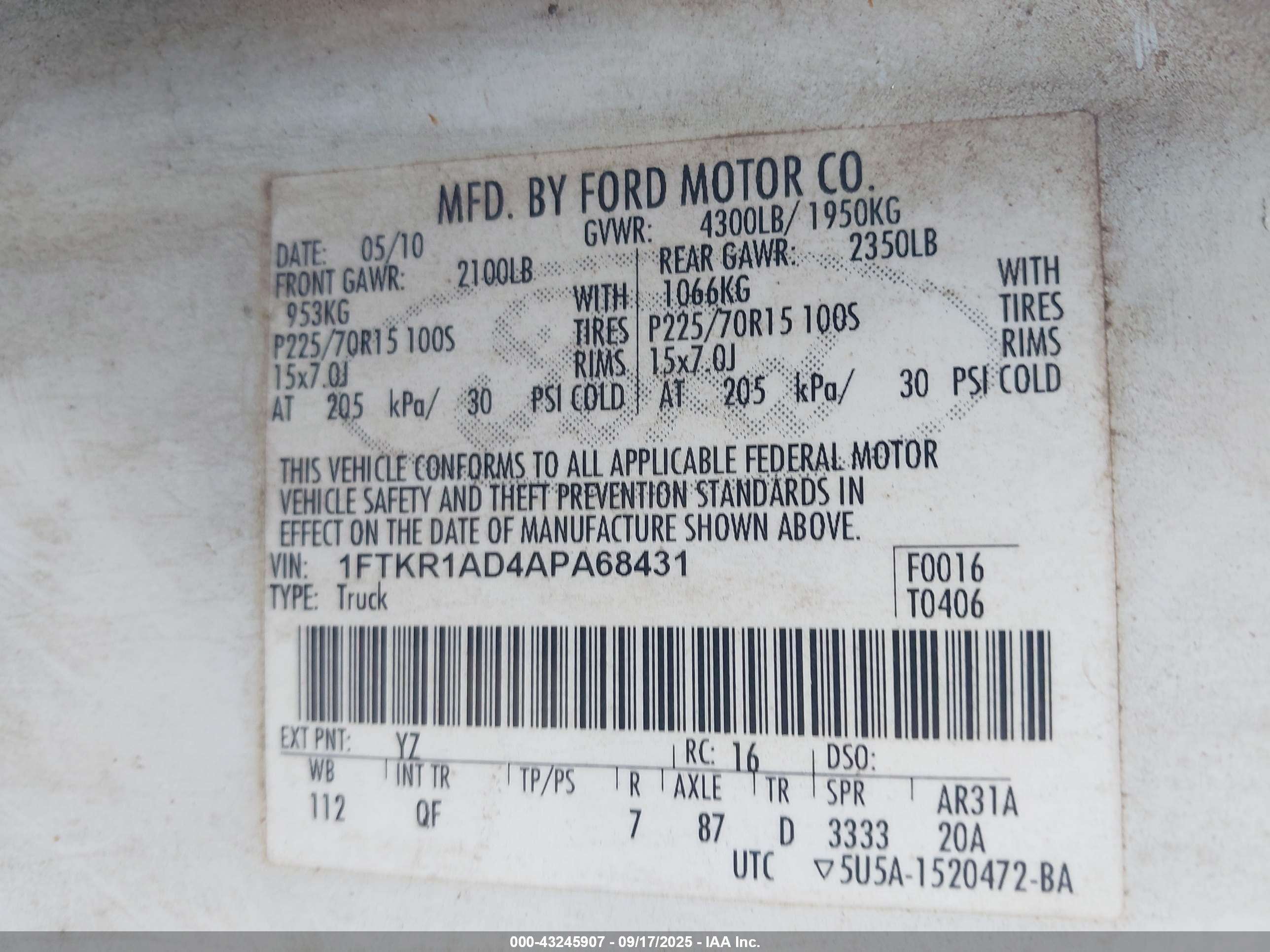 FORD RANGER image 9
