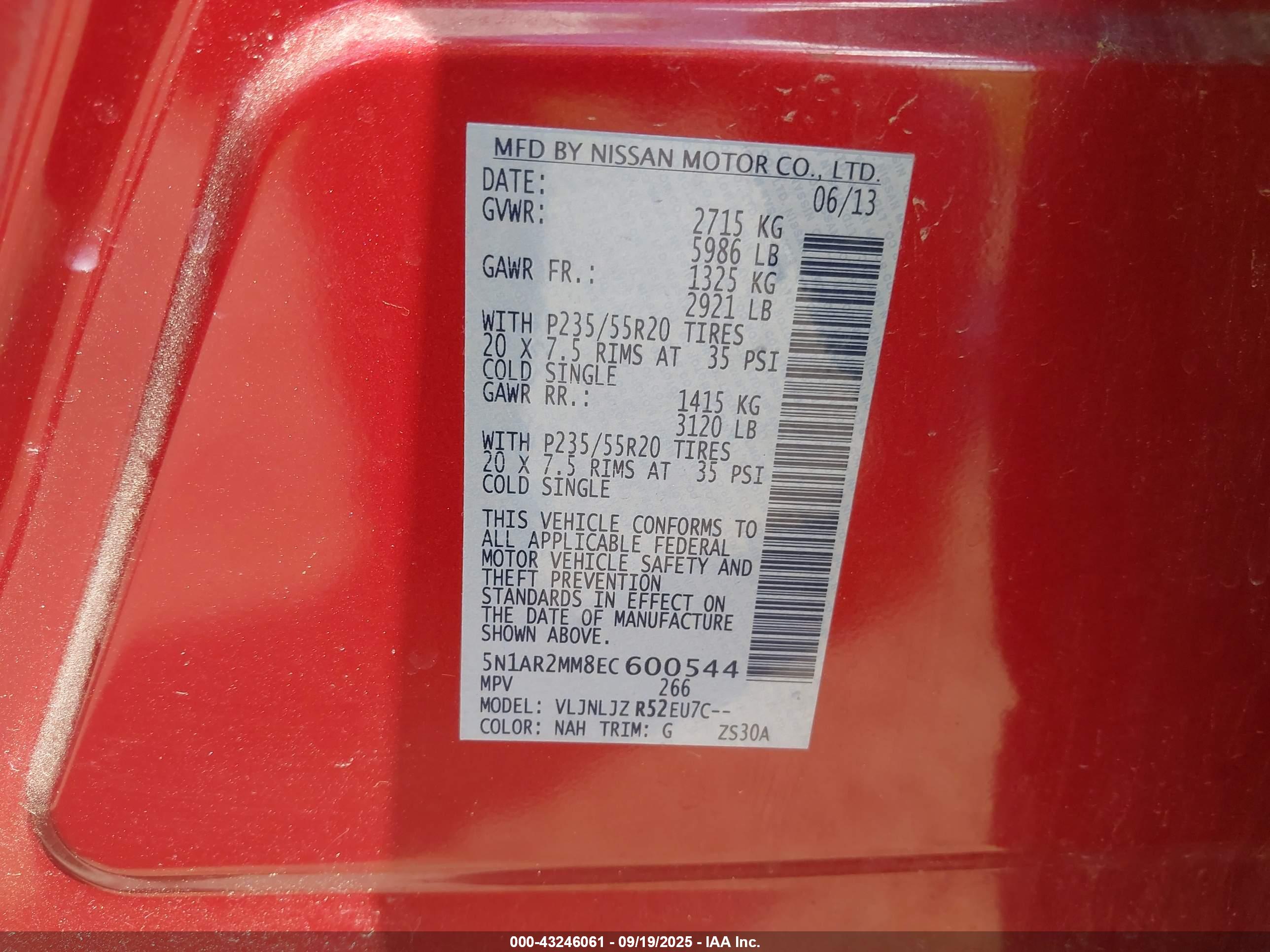 NISSAN PATHFINDER image 9