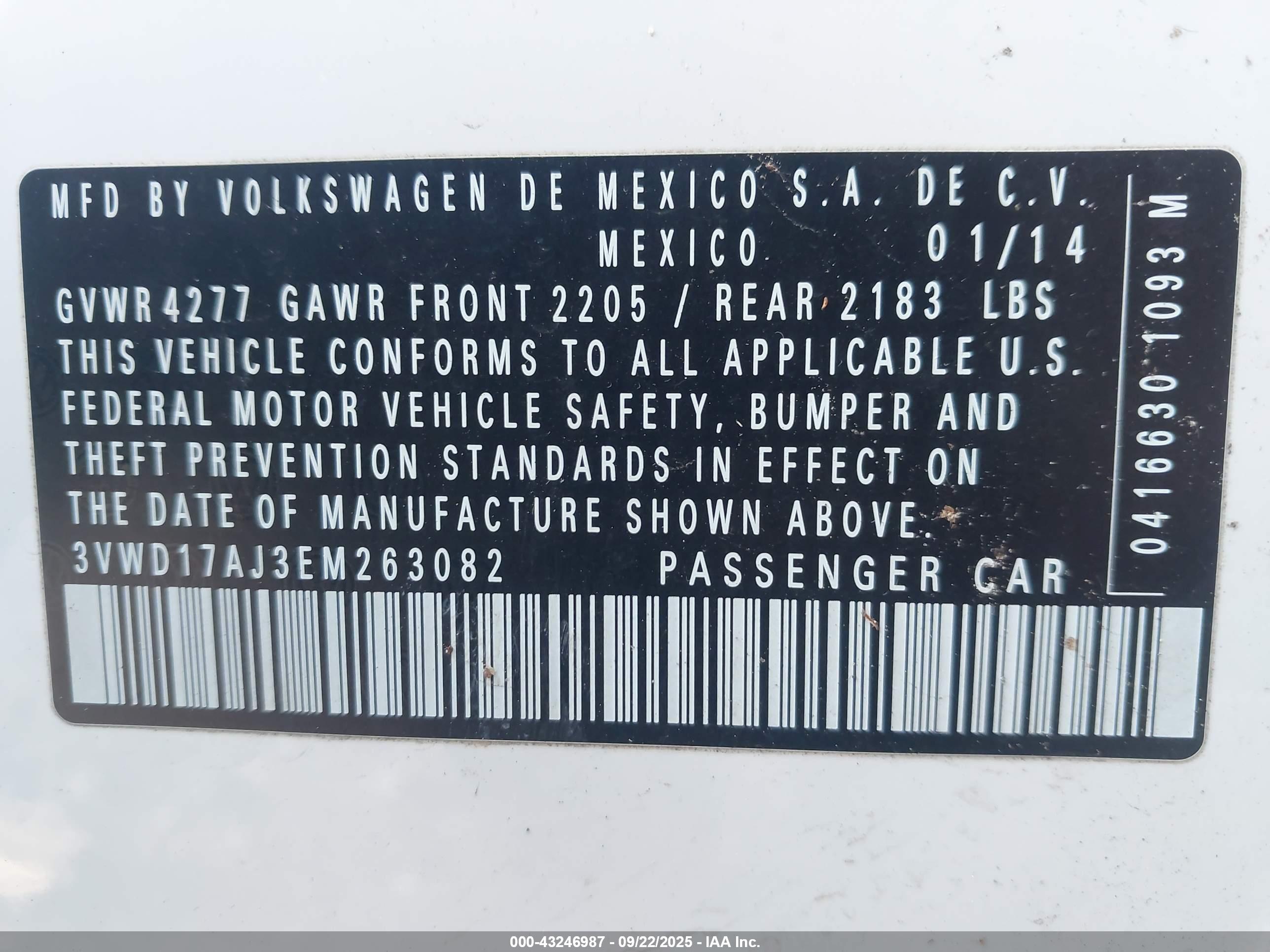 VOLKSWAGEN JETTA image 9