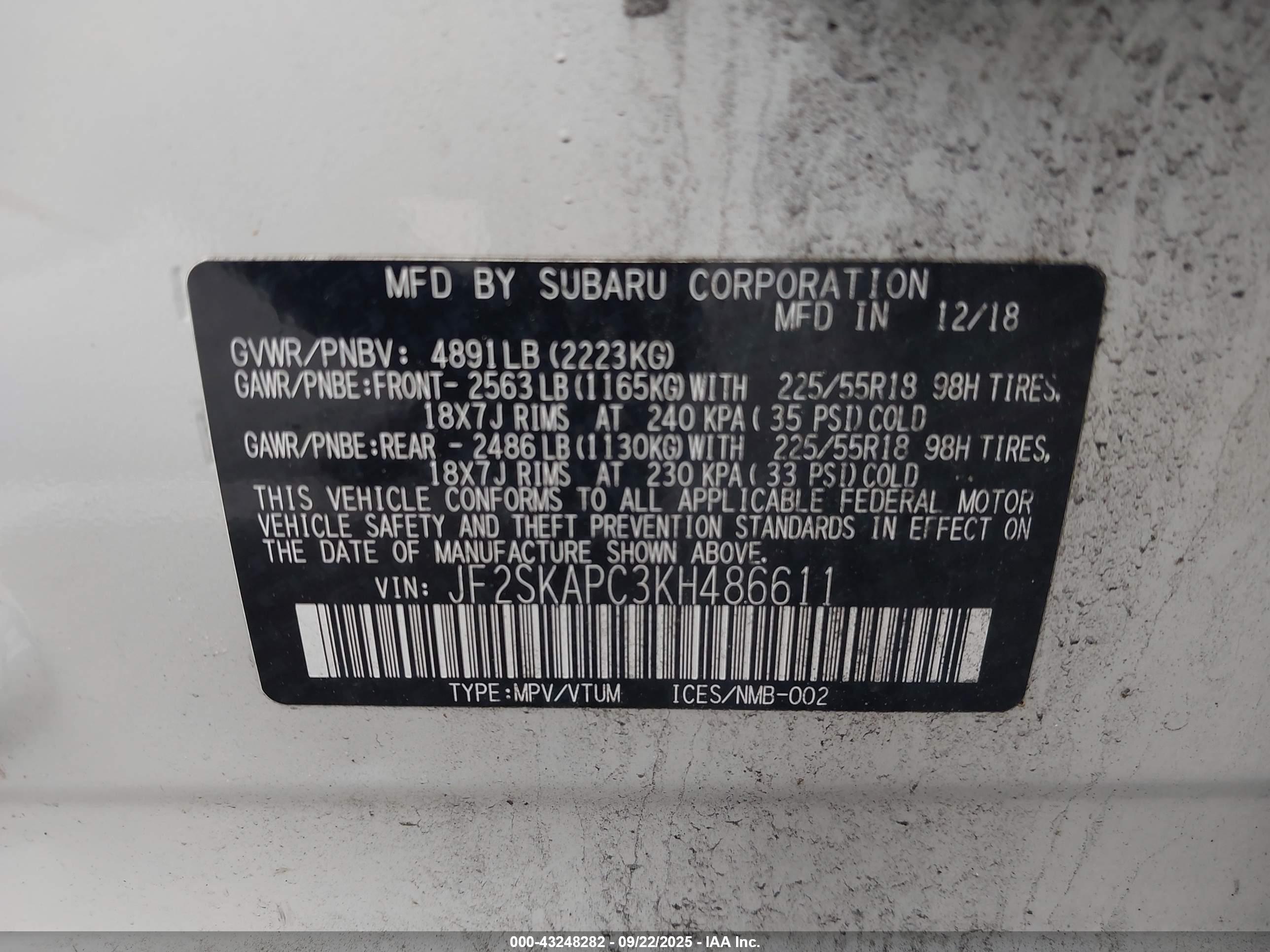 SUBARU FORESTER image 9