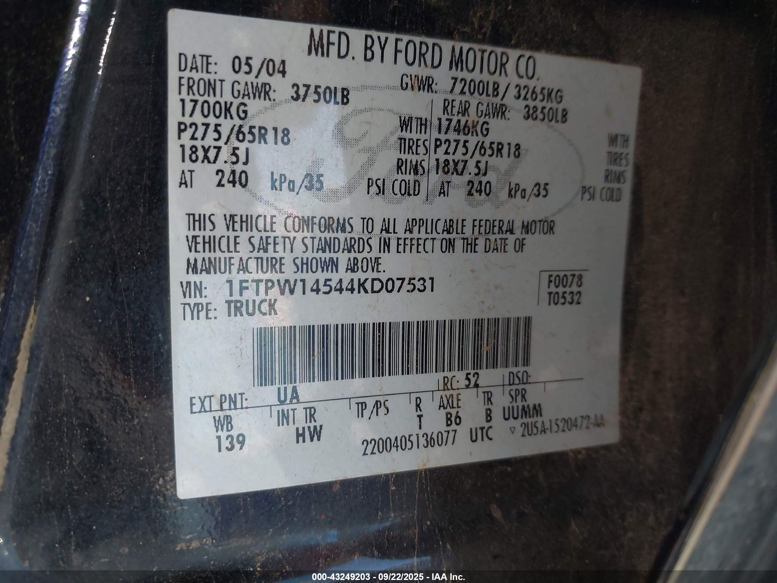 FORD F-150 image 9