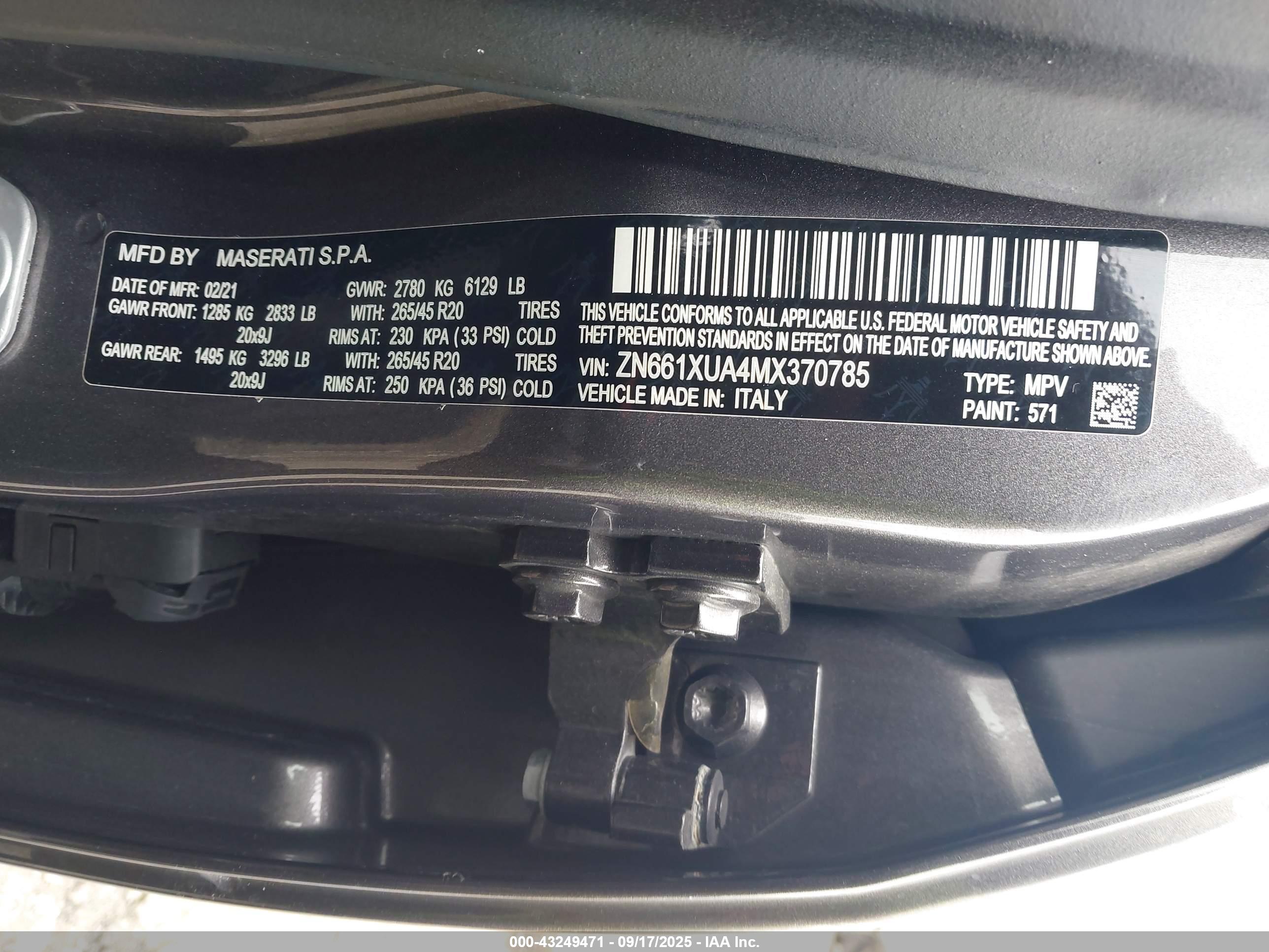 MASERATI LEVANTE image 9