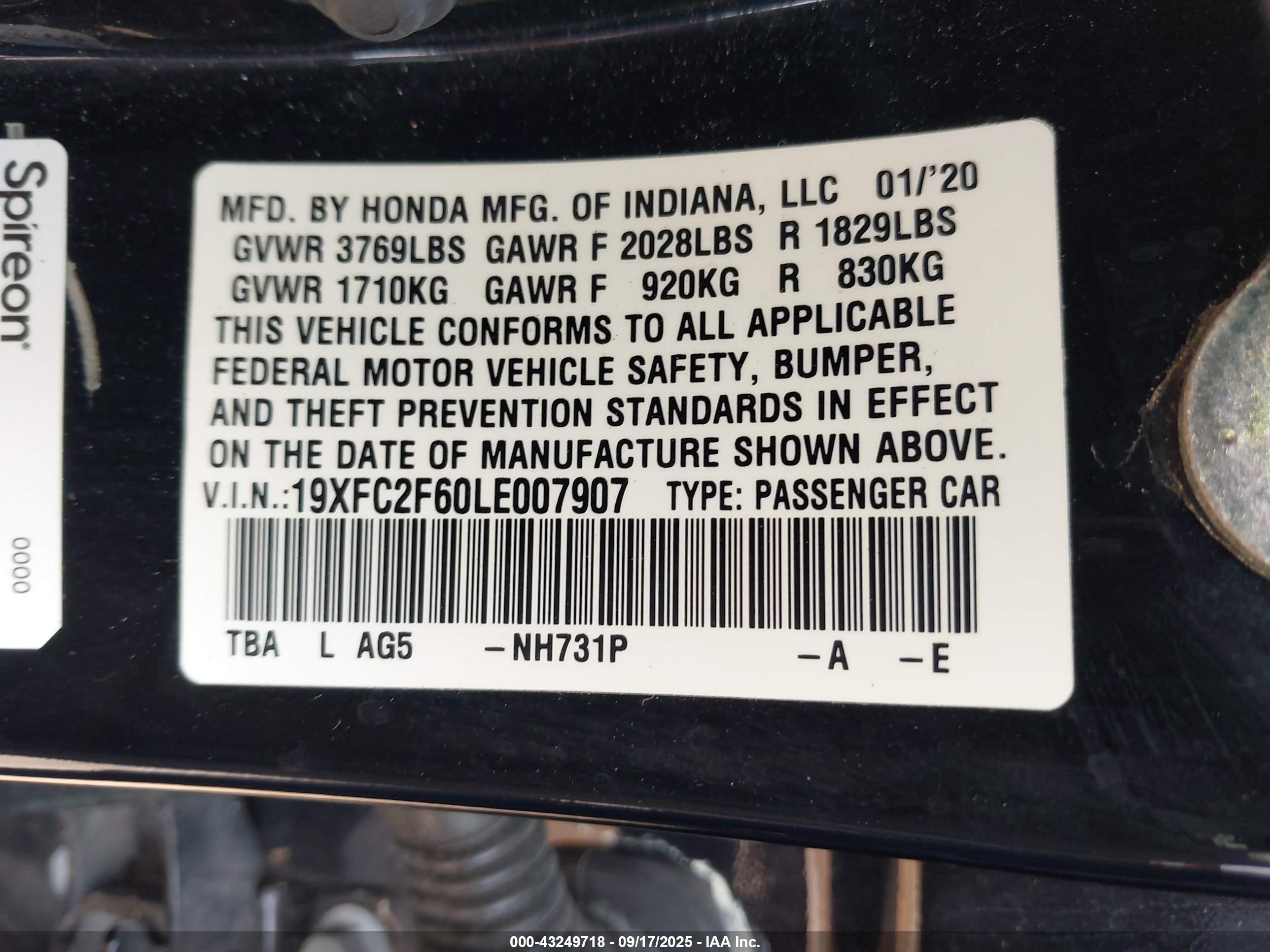HONDA CIVIC image 9