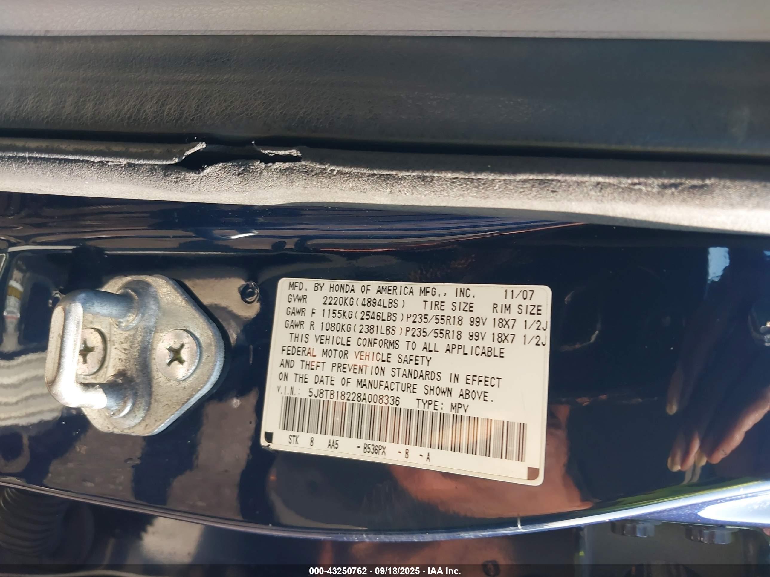 ACURA RDX image 9
