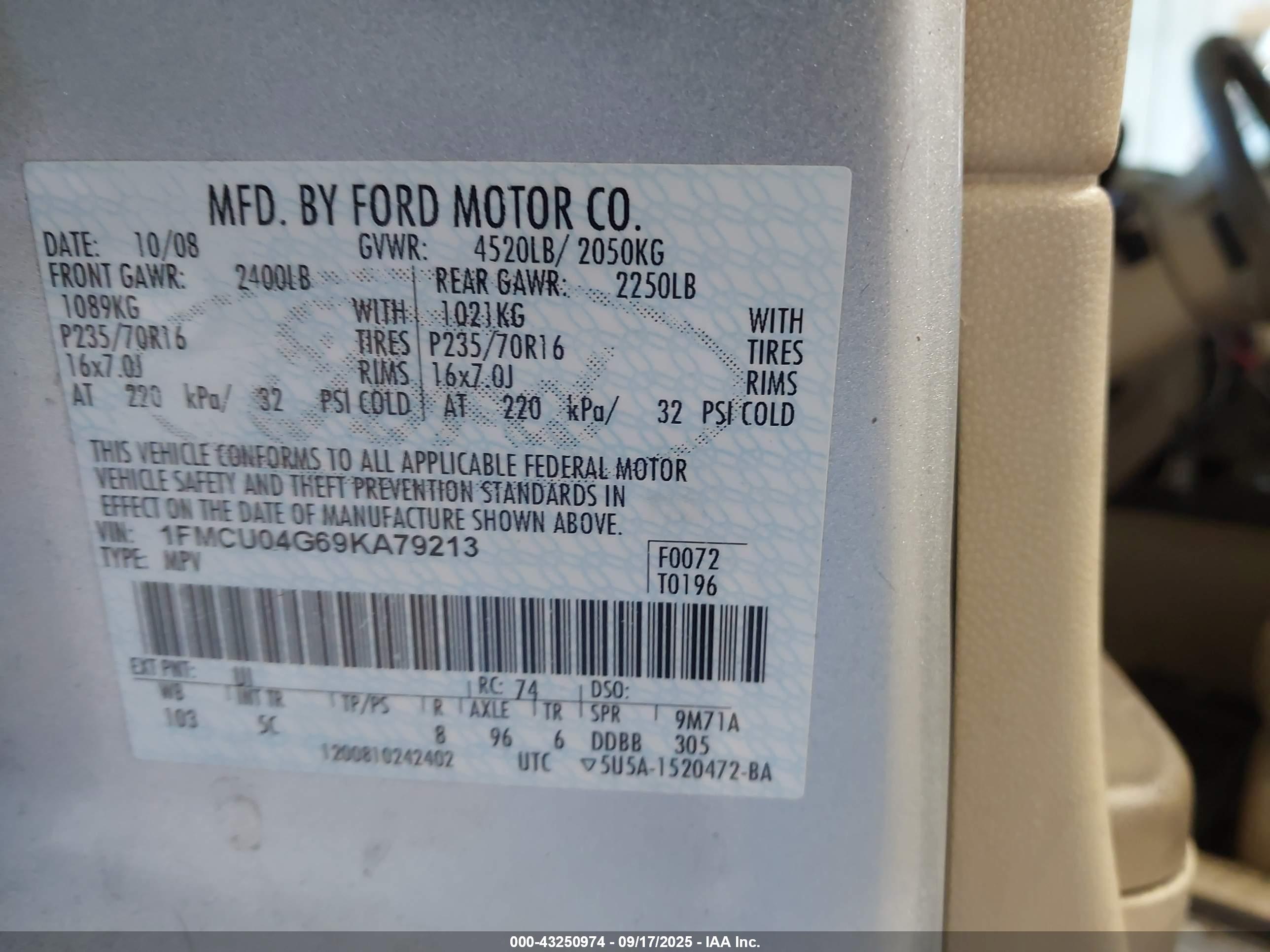 FORD ESCAPE image 9