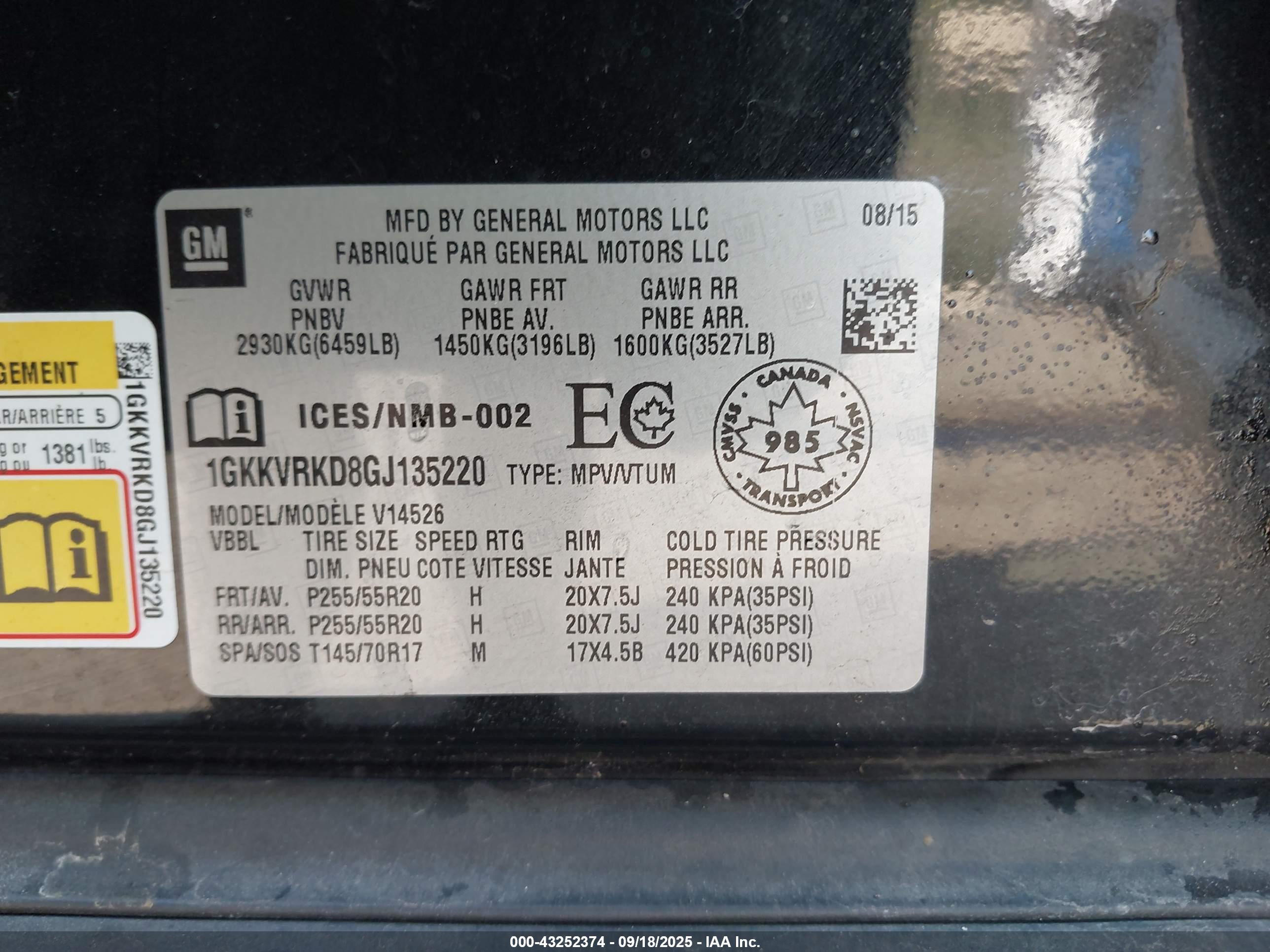 GMC ACADIA image 9