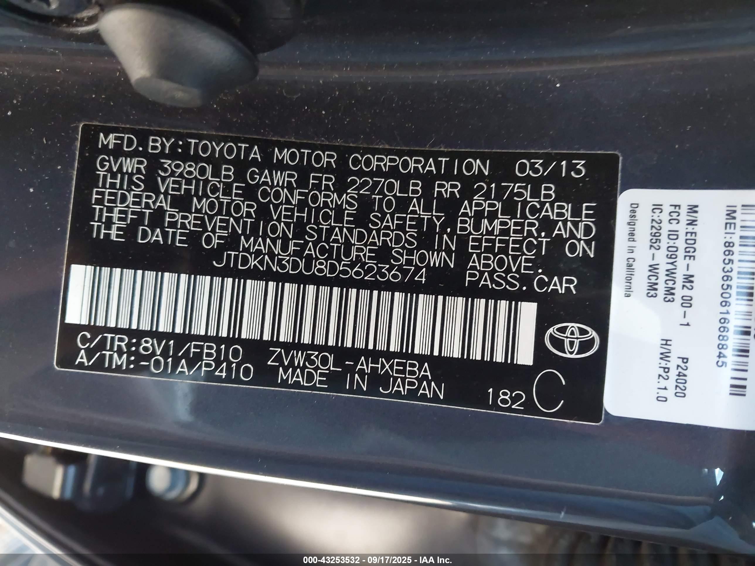 TOYOTA PRIUS image 9