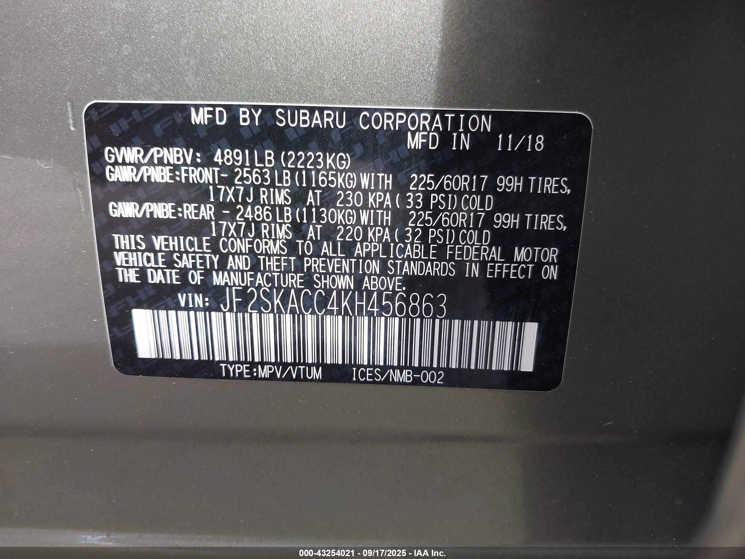 SUBARU FORESTER image 9