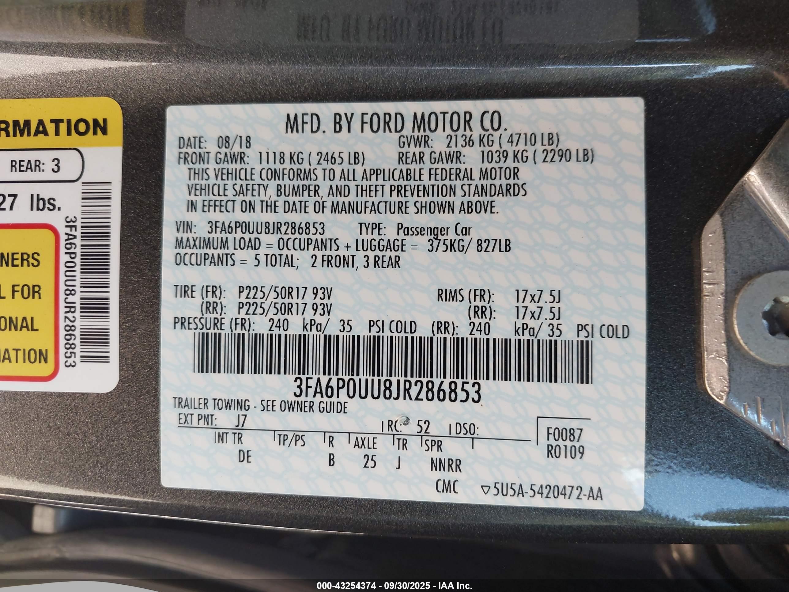 FORD FUSION image 9