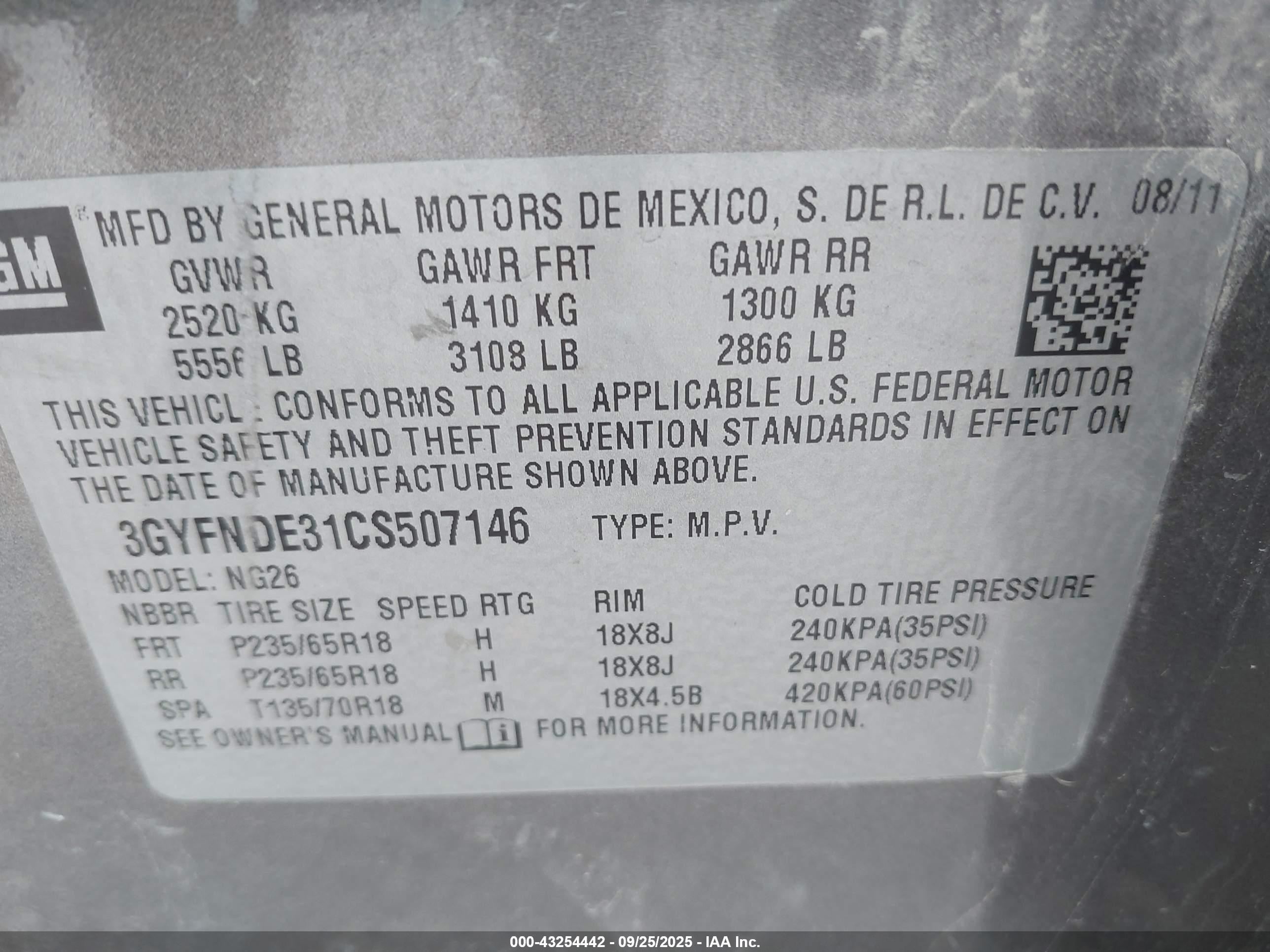 CADILLAC SRX image 9