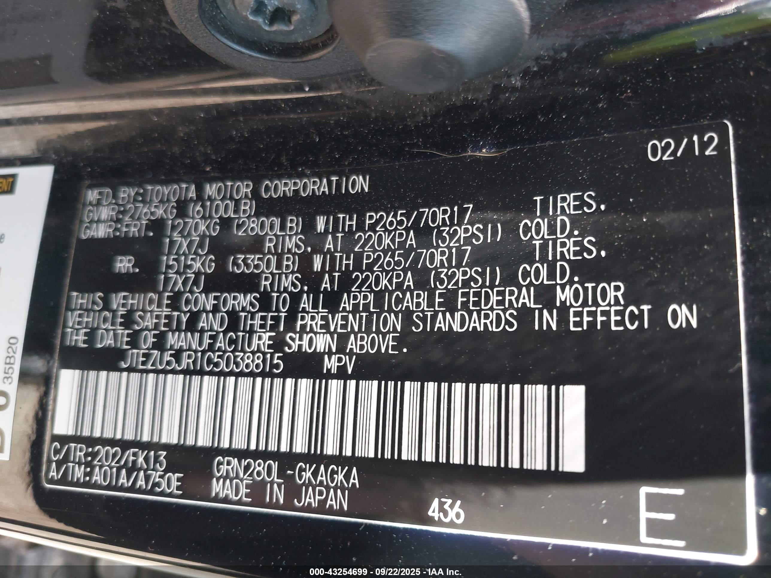 TOYOTA 4RUNNER image 9