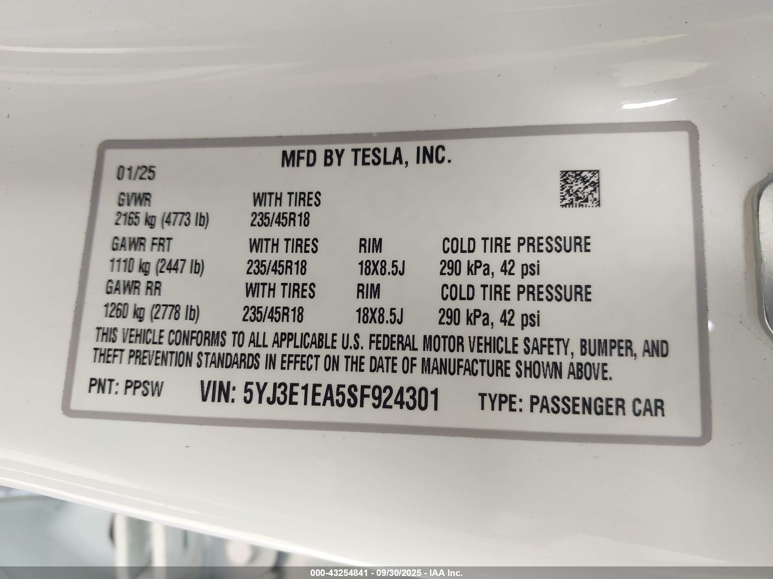 TESLA MODEL image 9