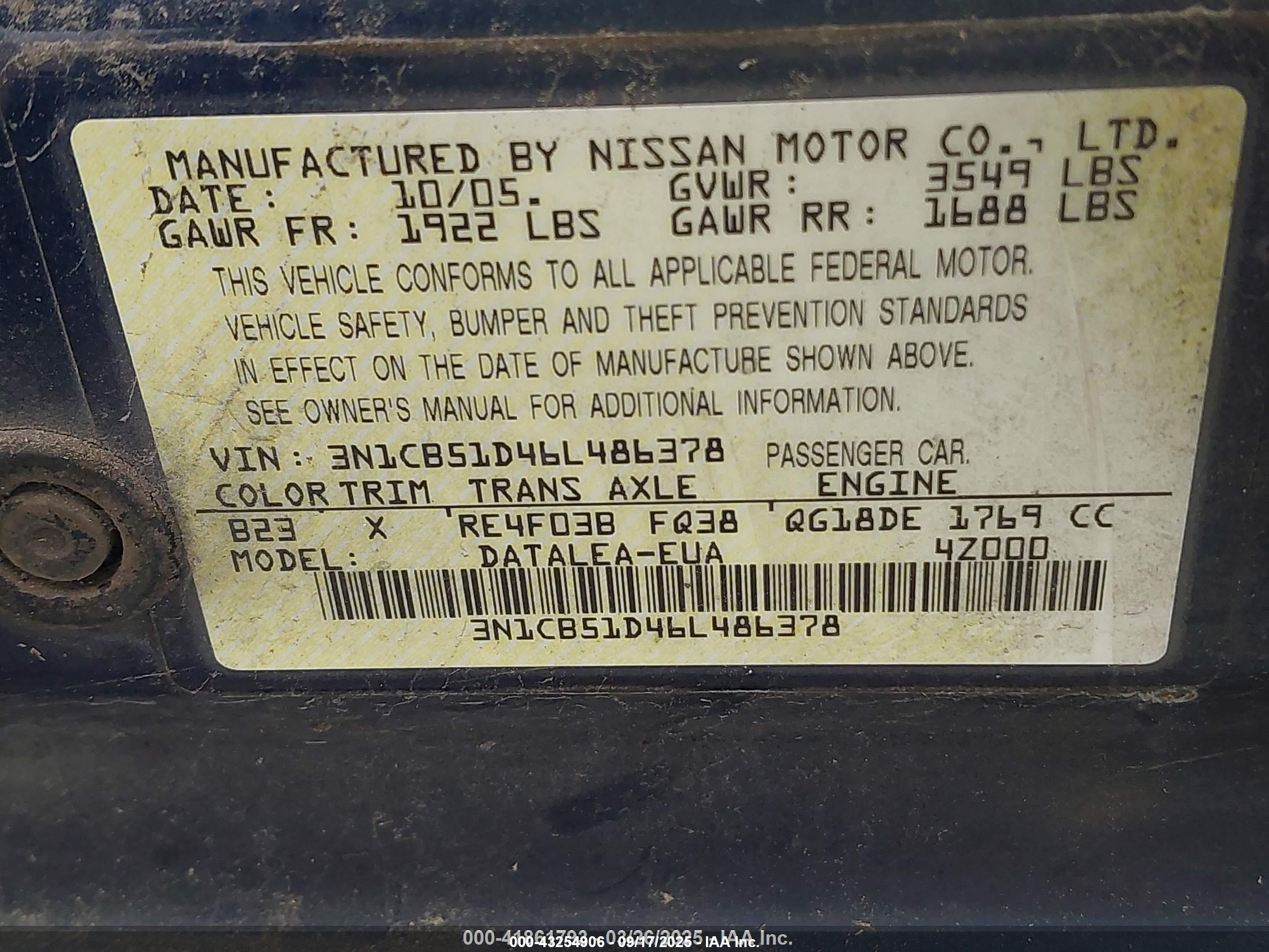 NISSAN SENTRA image 9
