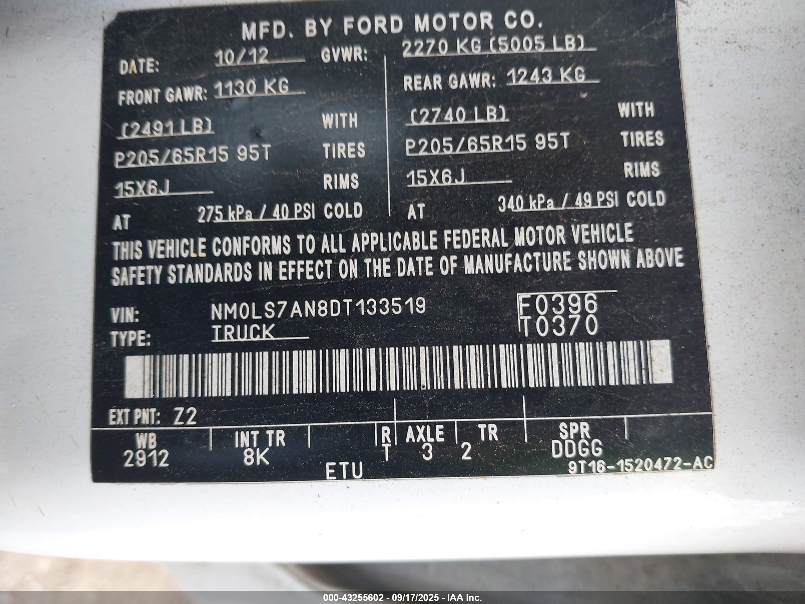 FORD TRANSIT image 9