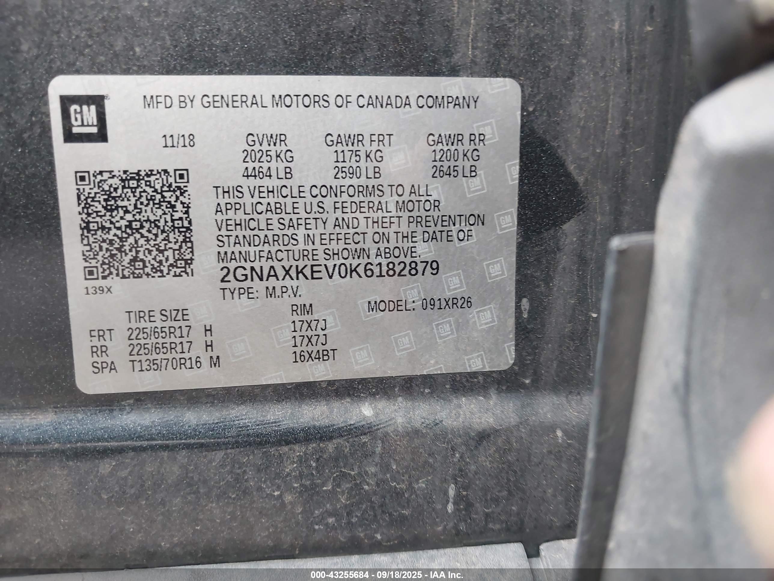 CHEVROLET EQUINOX image 9