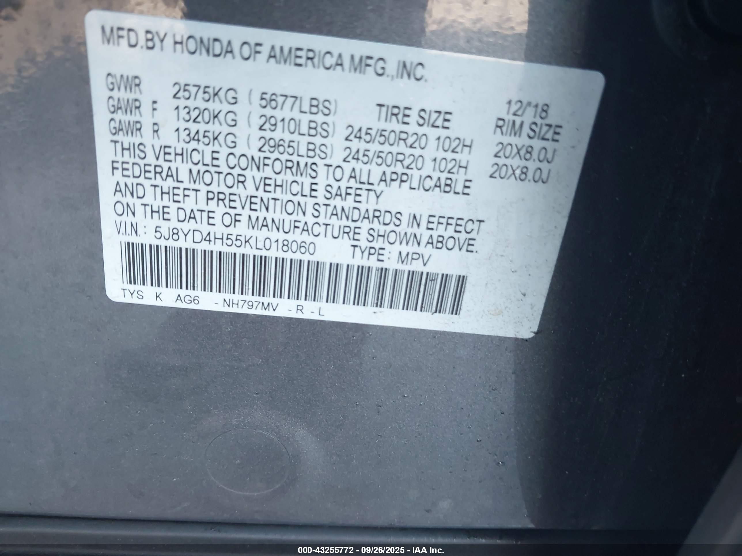 ACURA MDX image 9