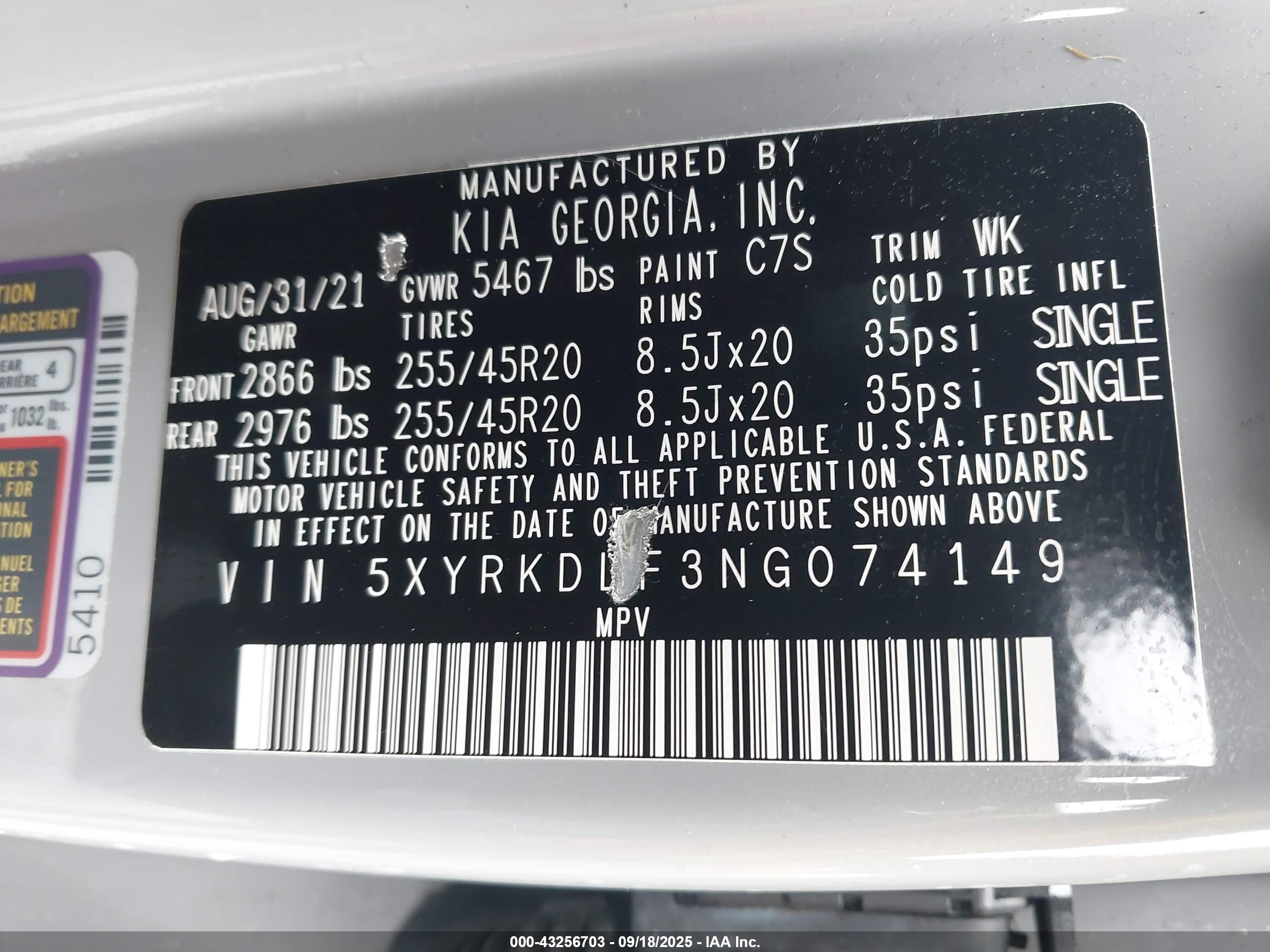 KIA SORENTO image 9