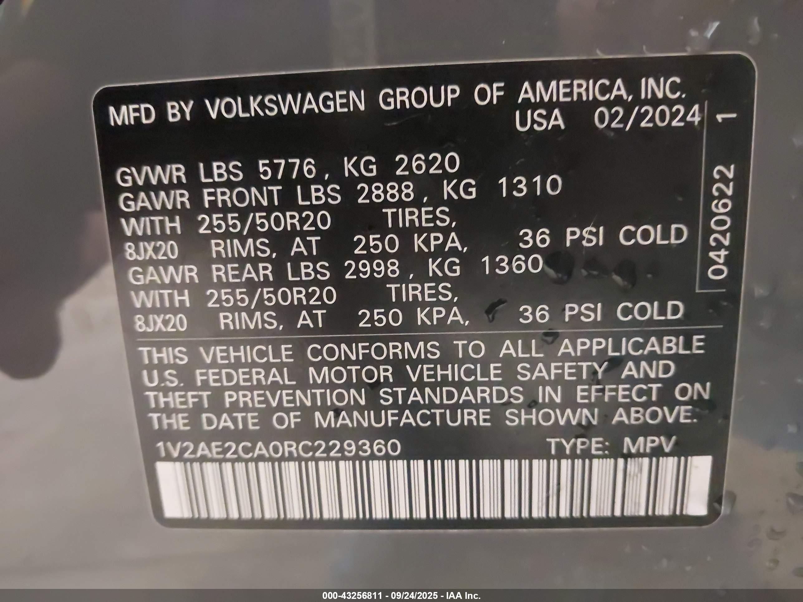 VOLKSWAGEN ATLAS image 9