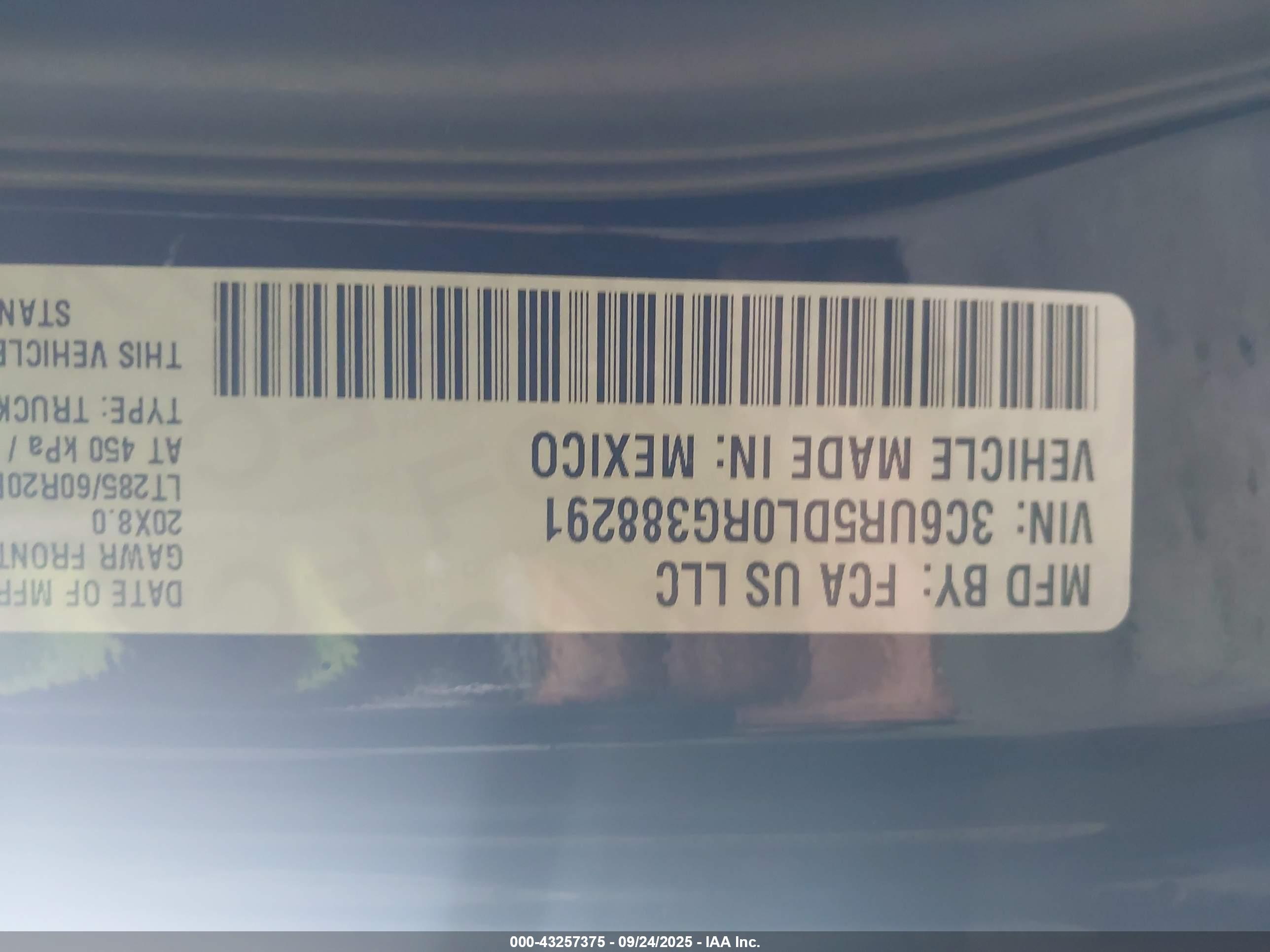 RAM 2500 image 9