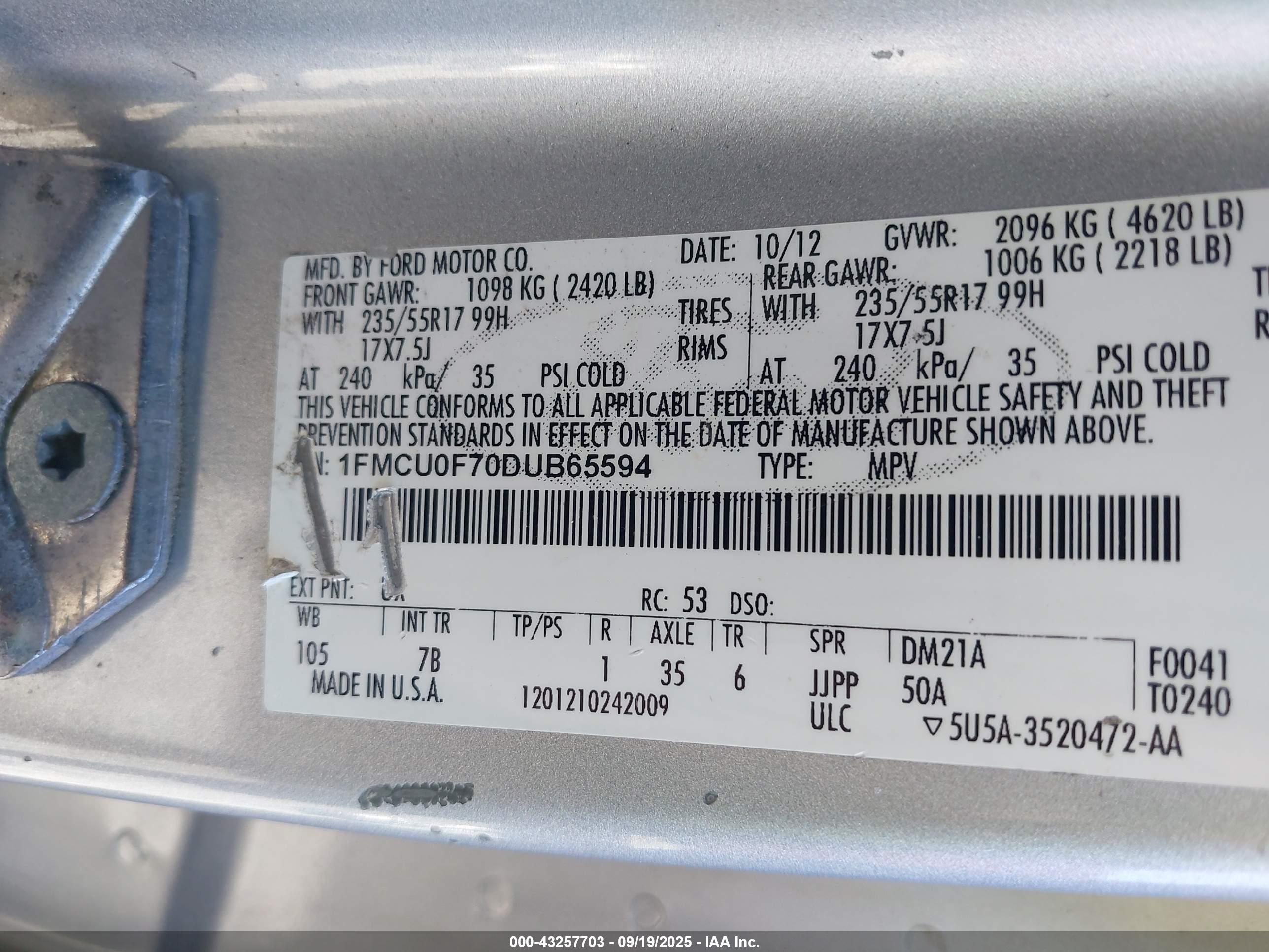 FORD ESCAPE image 9