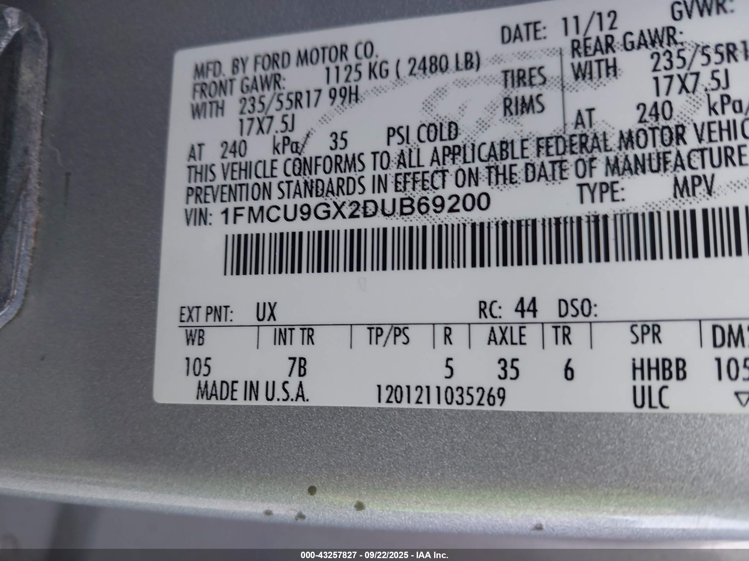 FORD ESCAPE image 9