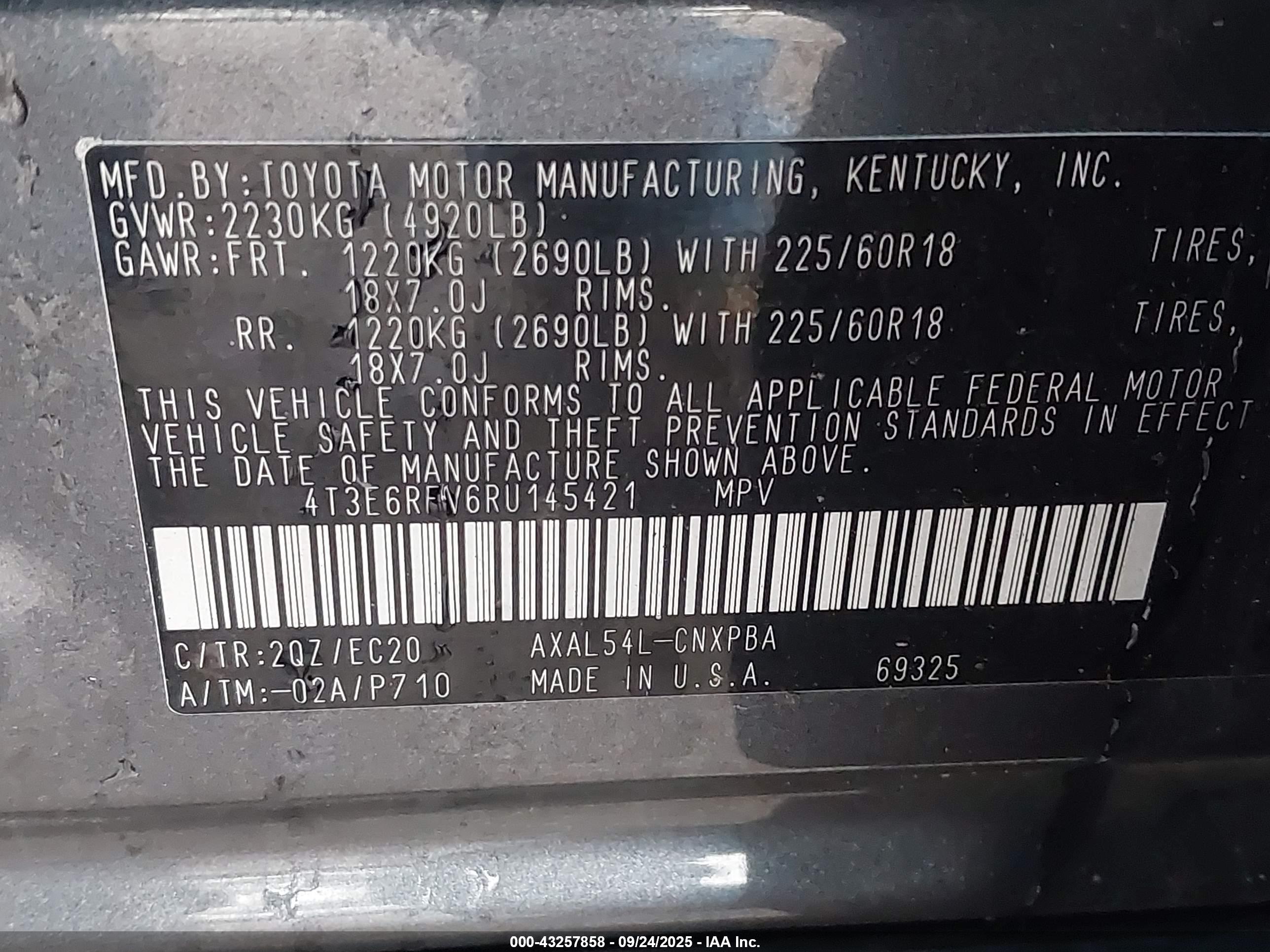 TOYOTA RAV4 image 9