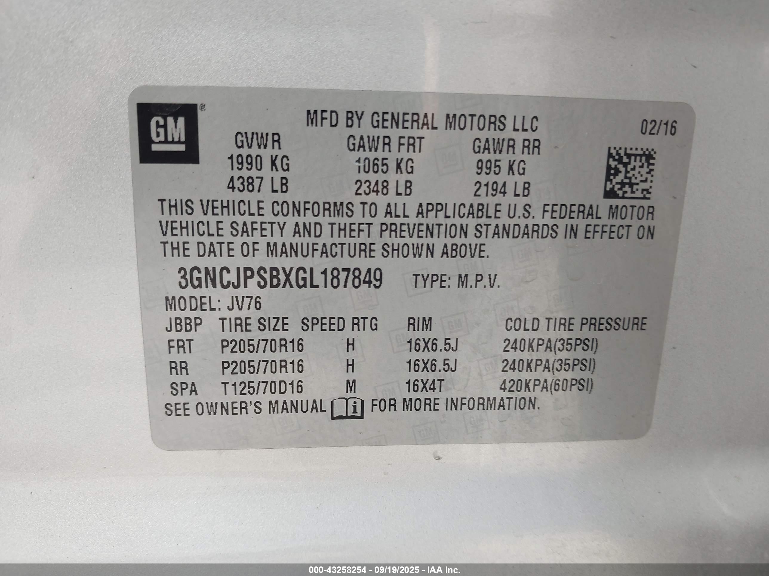 CHEVROLET TRAX image 9