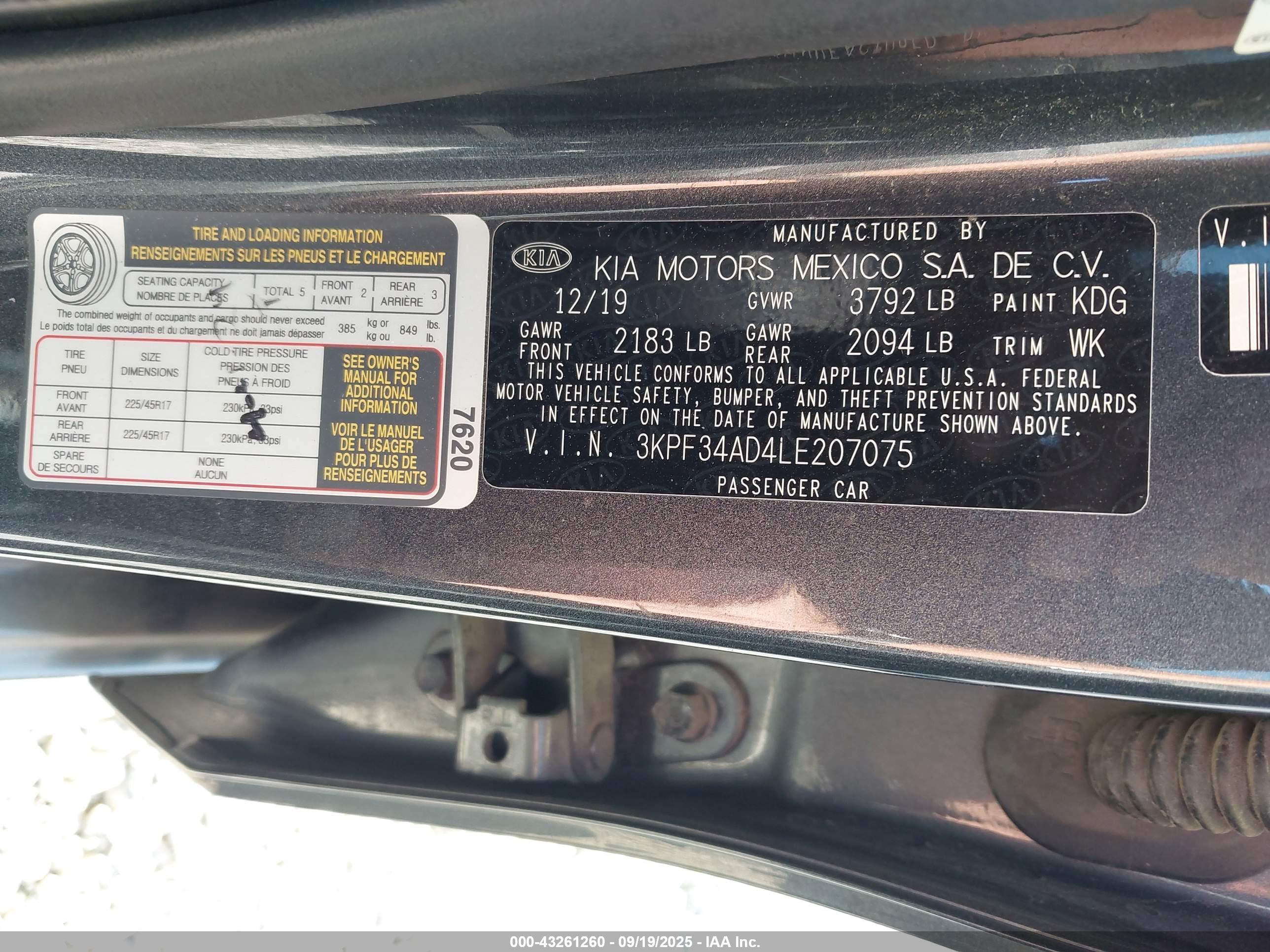 KIA FORTE image 9