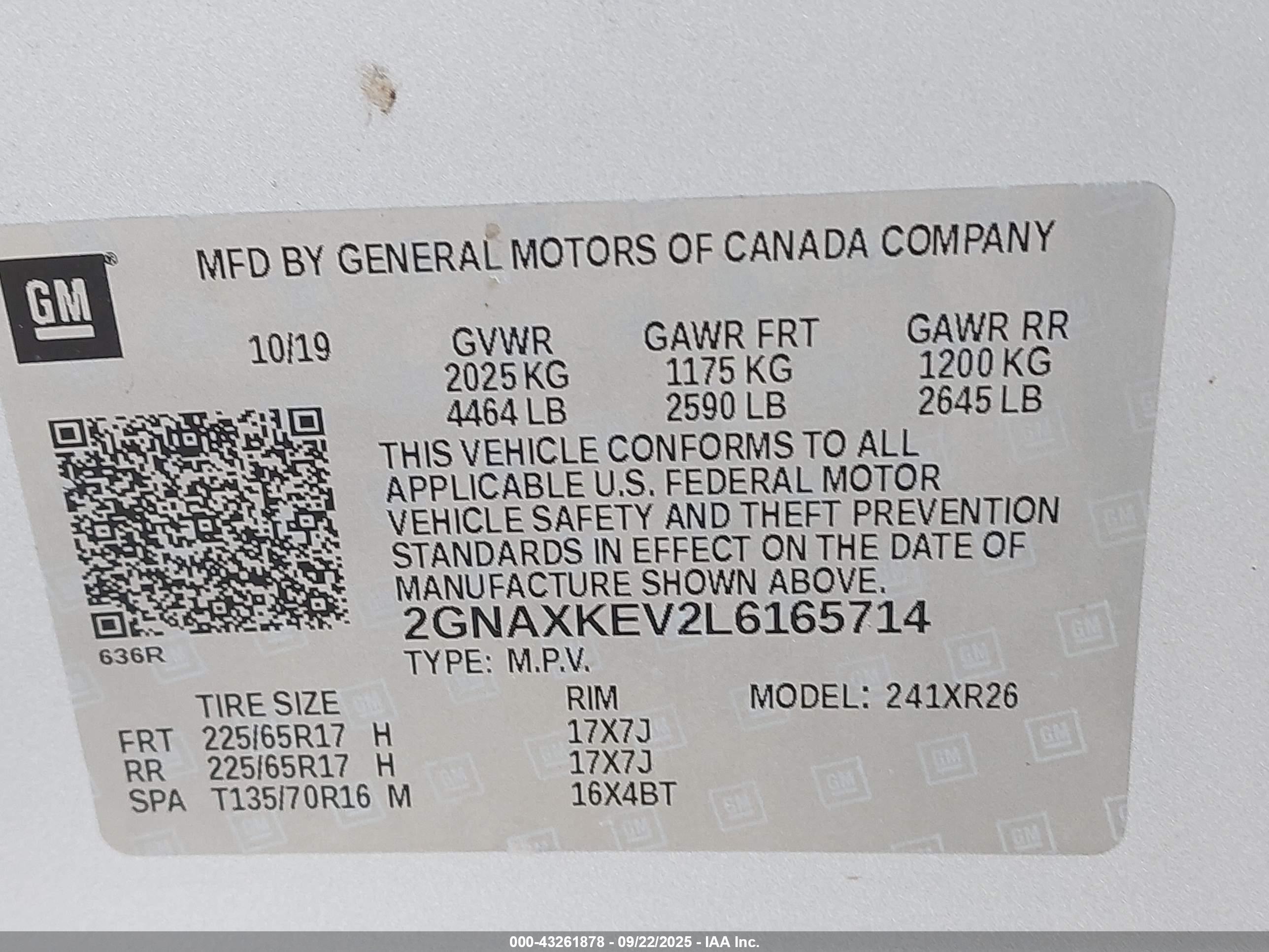 CHEVROLET EQUINOX image 9