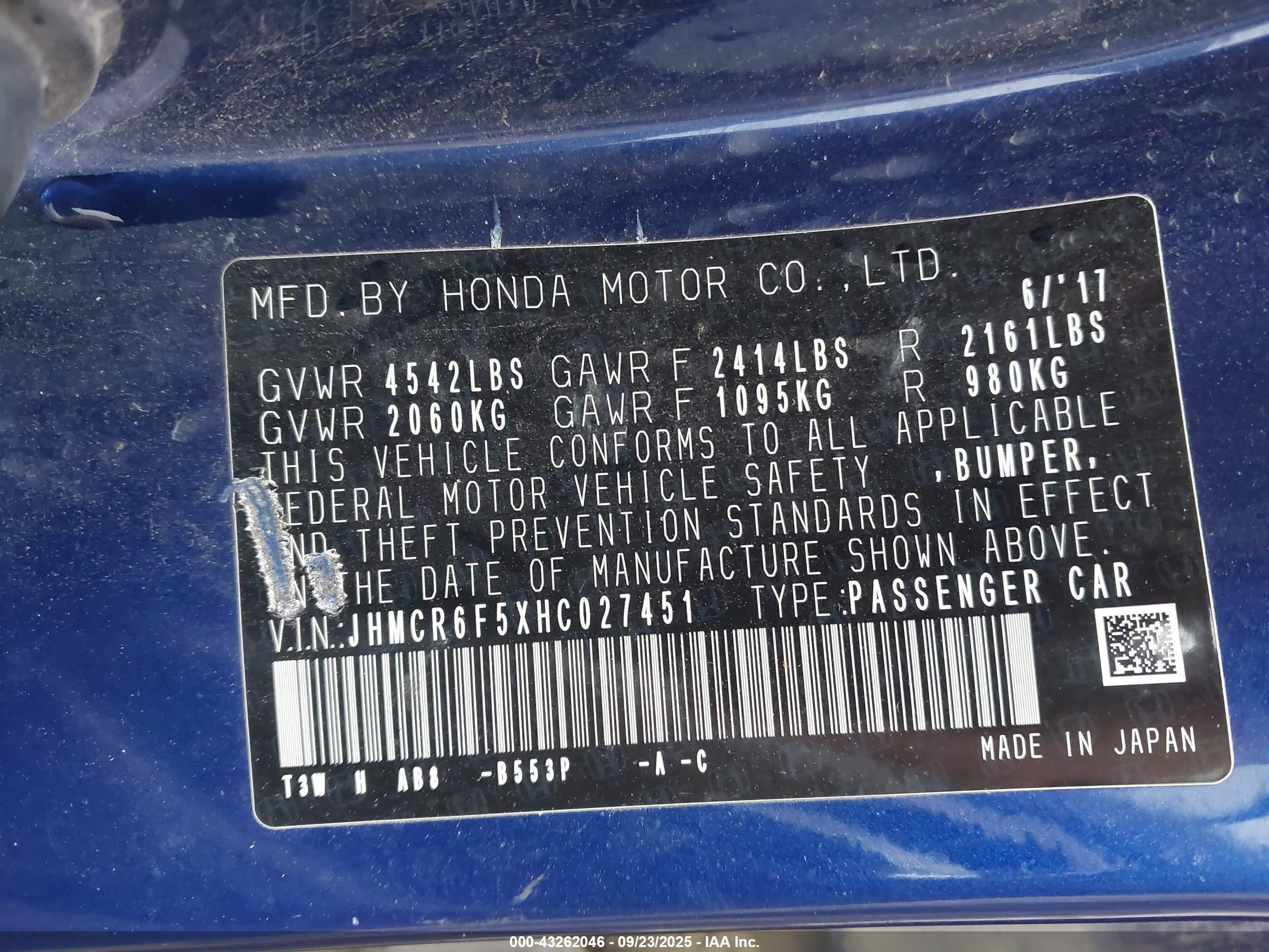 HONDA ACCORD image 9