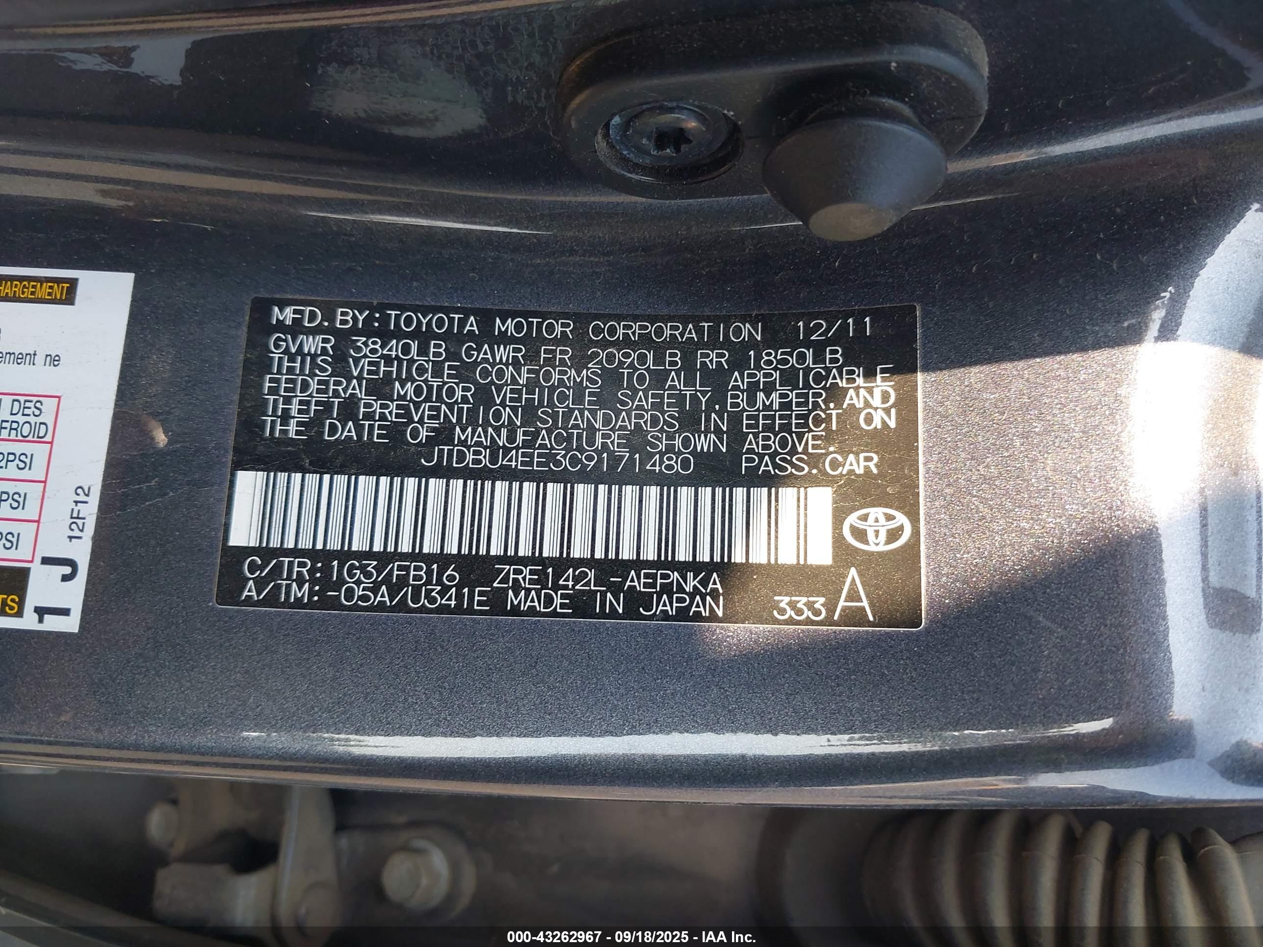 TOYOTA COROLLA image 9