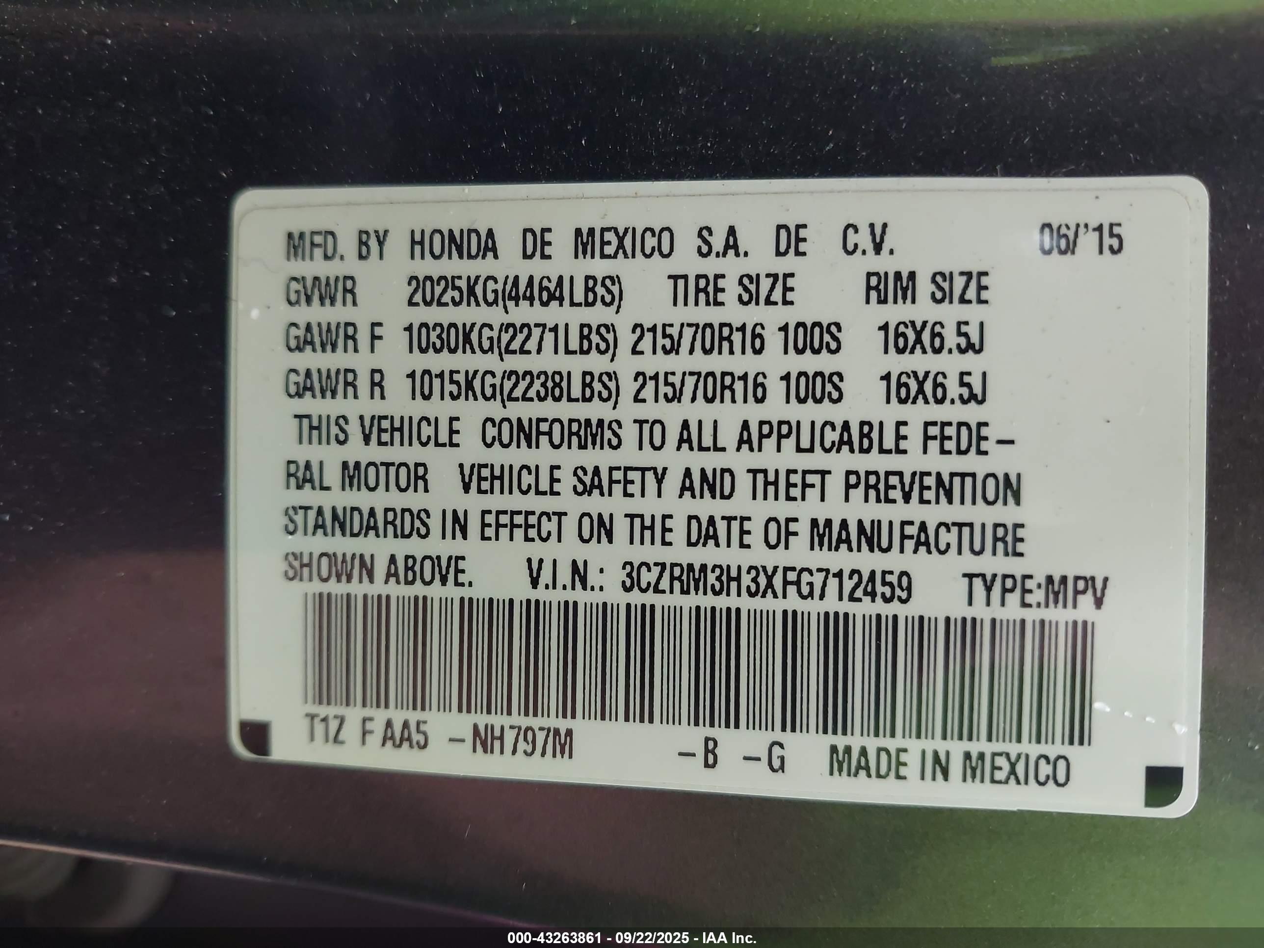 HONDA CR-V image 9