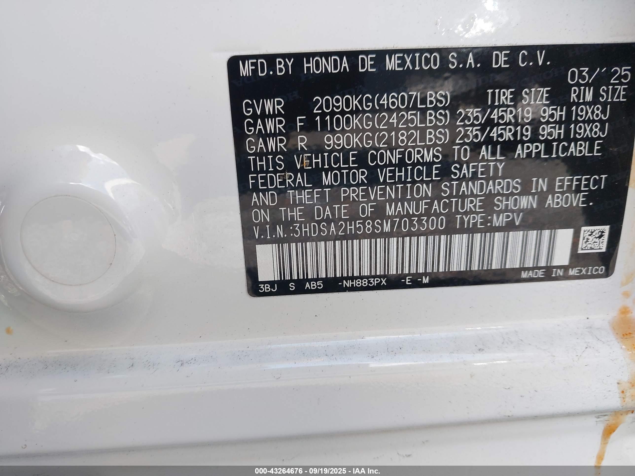 ACURA ADX image 9