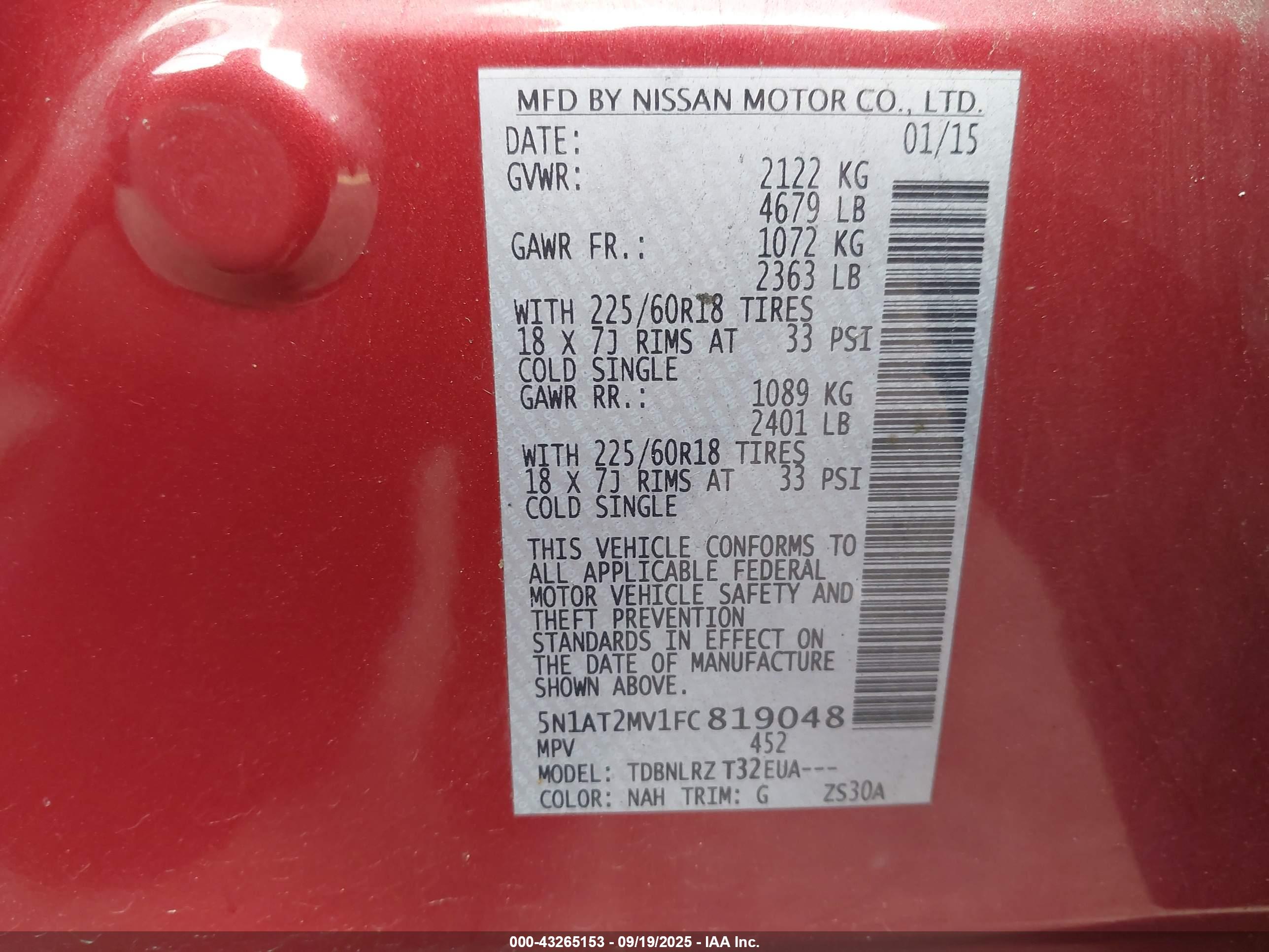 NISSAN ROGUE image 9